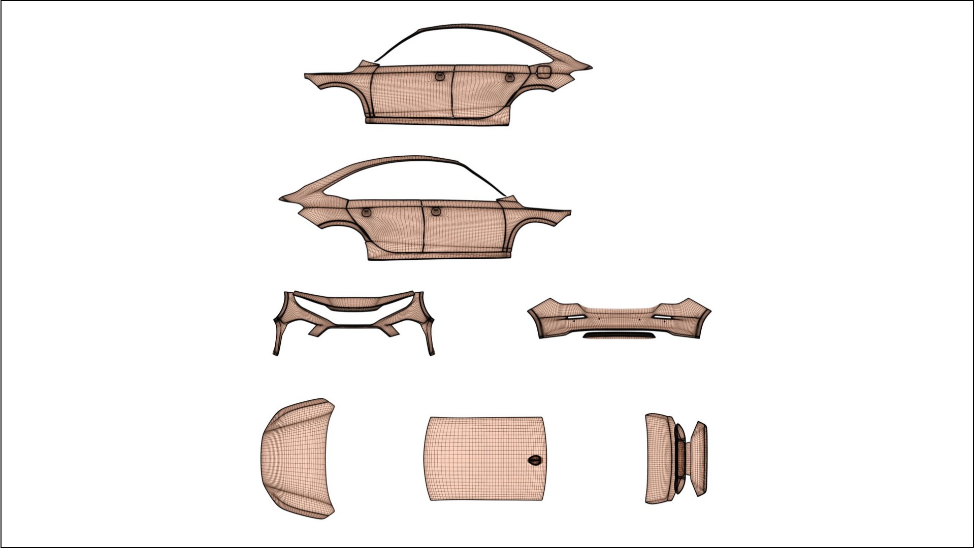 Honda Civic Si COBRA 11 Designed Wrap PPF Kit – Printable Polyurethane Film
