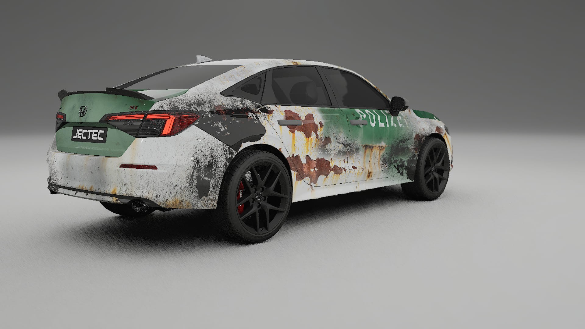 Honda Civic Si COBRA 11 Designed Wrap PPF Kit – Printable Polyurethane Film