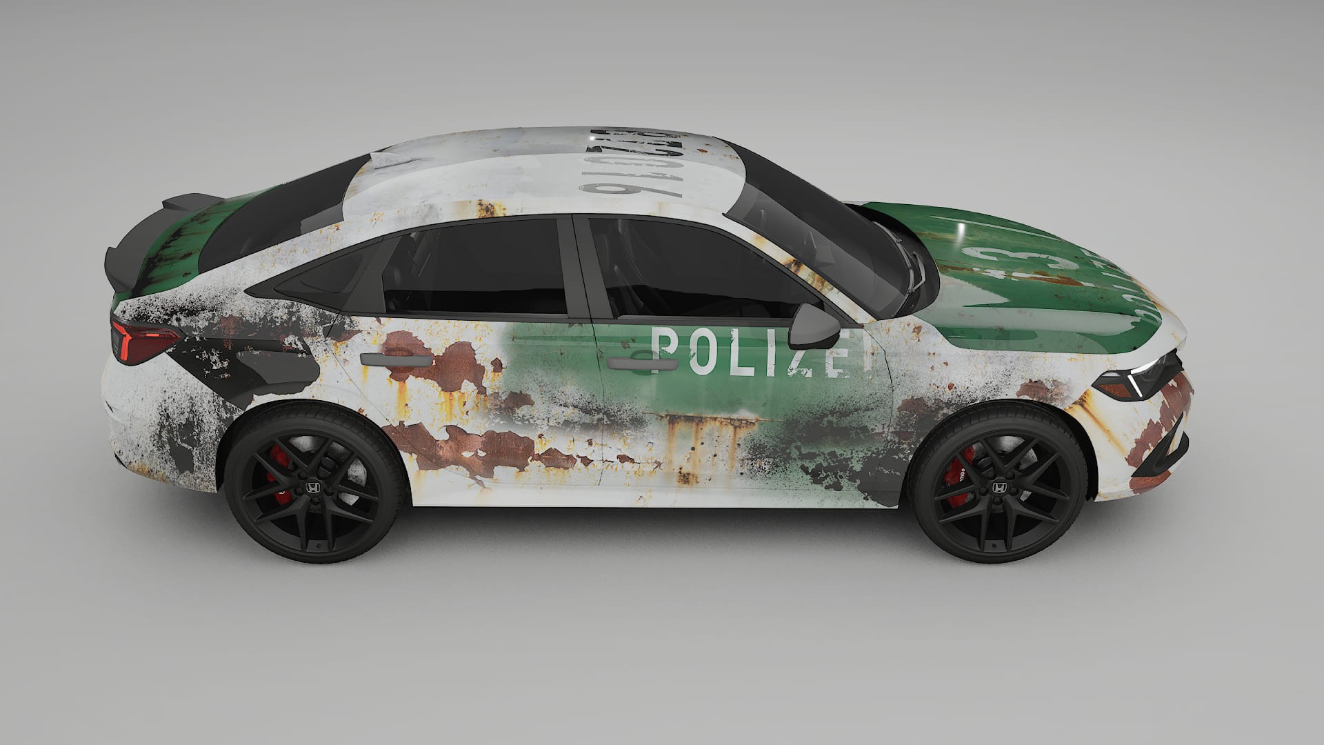 Honda Civic Si COBRA 11 Designed Wrap PPF Kit – Printable Polyurethane Film