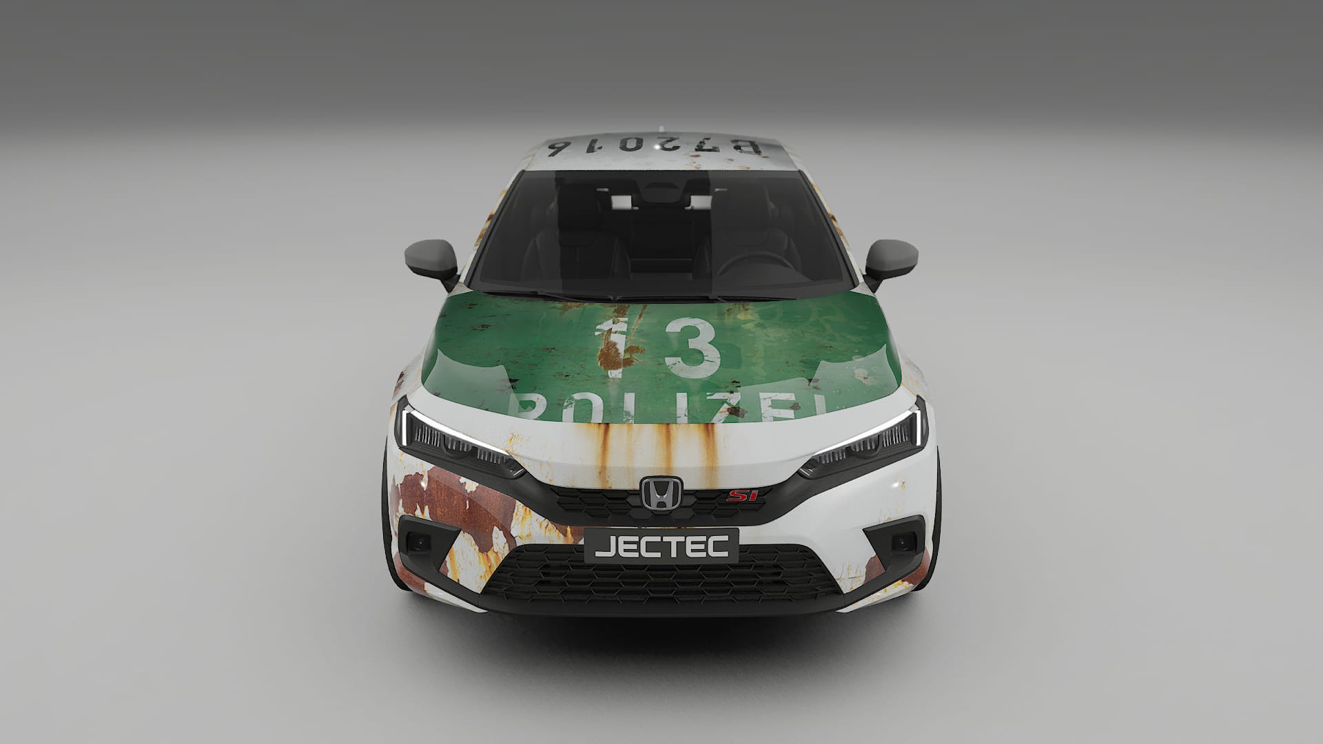 Honda Civic Si COBRA 11 Designed Wrap PPF Kit – Printable Polyurethane Film