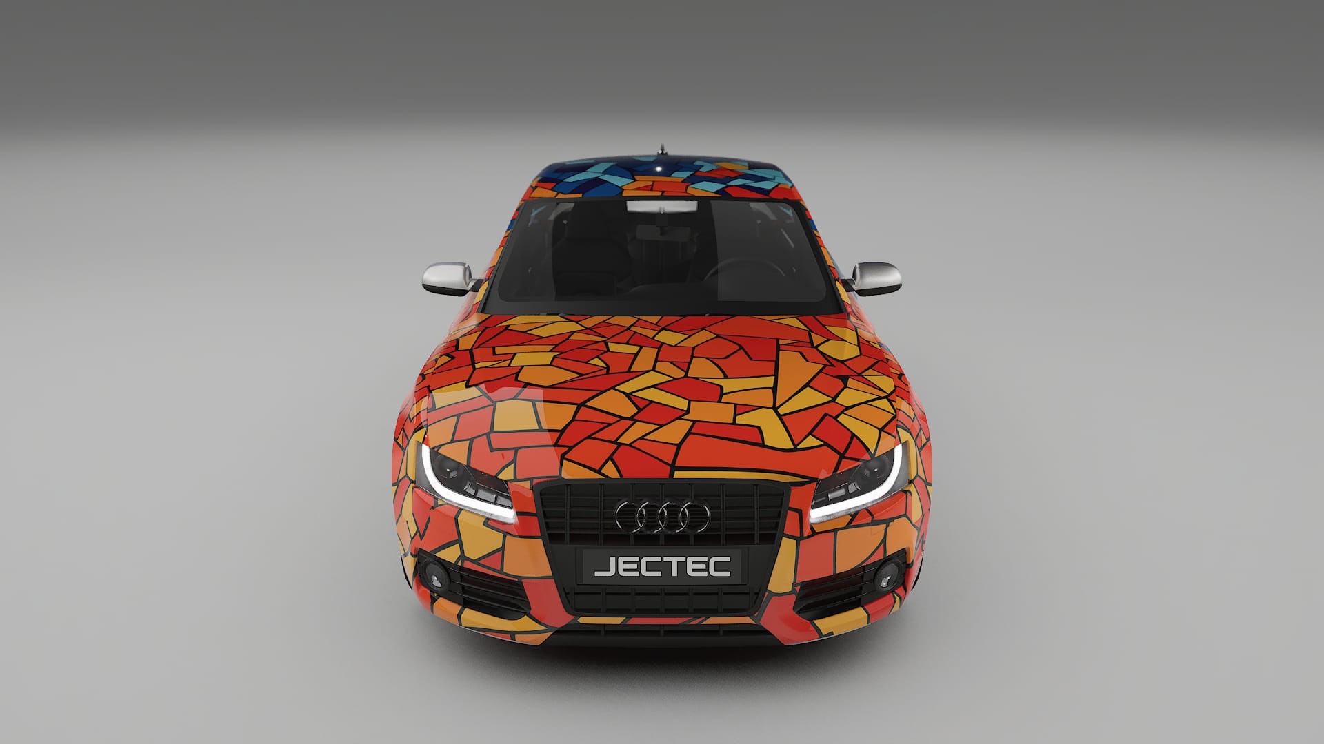Audi A5 8T Sportback prefacelift pre-LCI BARCELONA Designed Wrap PPF Kit – Printable Polyurethane Film