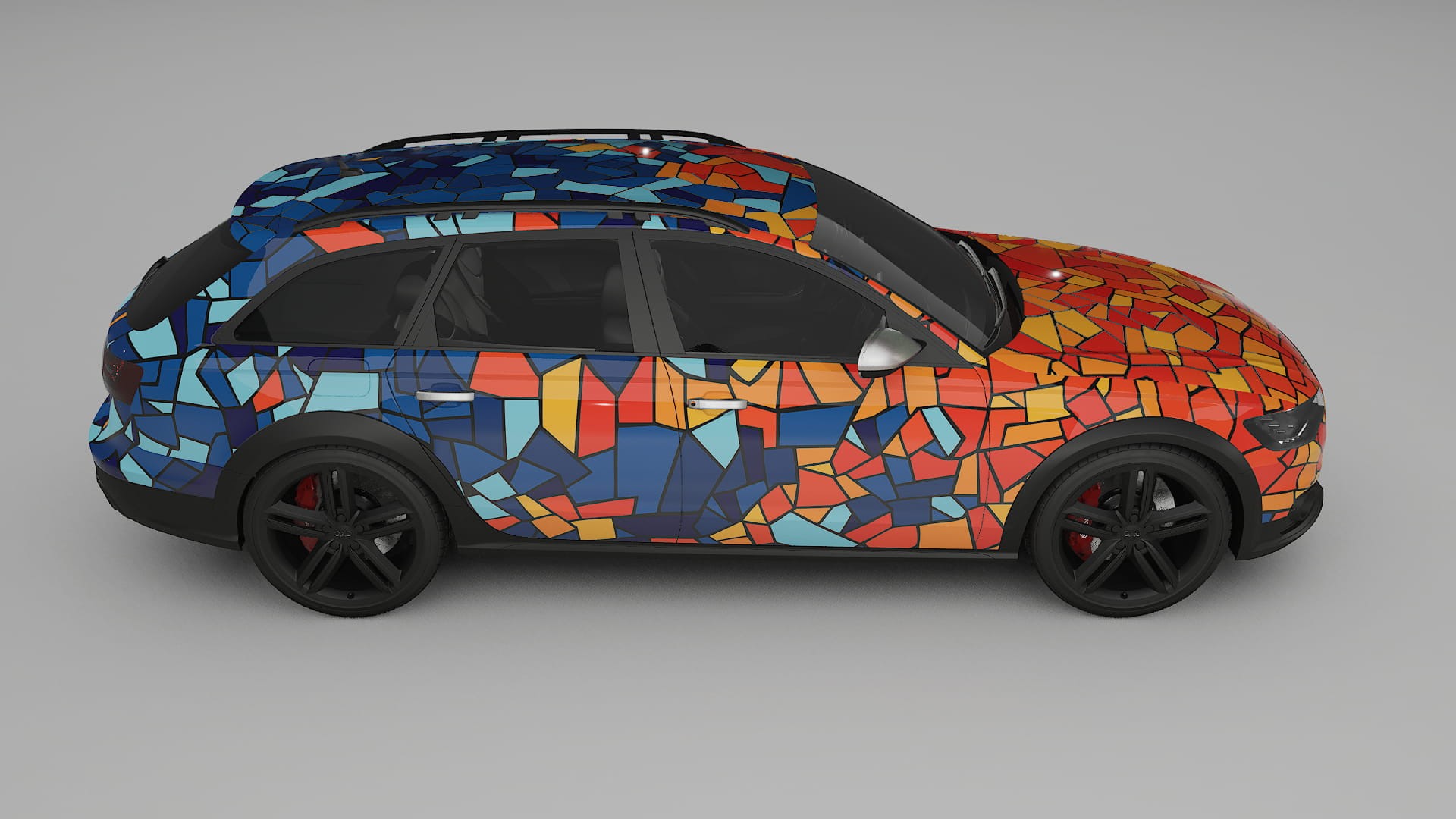Audi A6 Allroad C7 prefacelift pre-LCI BARCELONA Designed Wrap PPF Kit – Printable Polyurethane Film