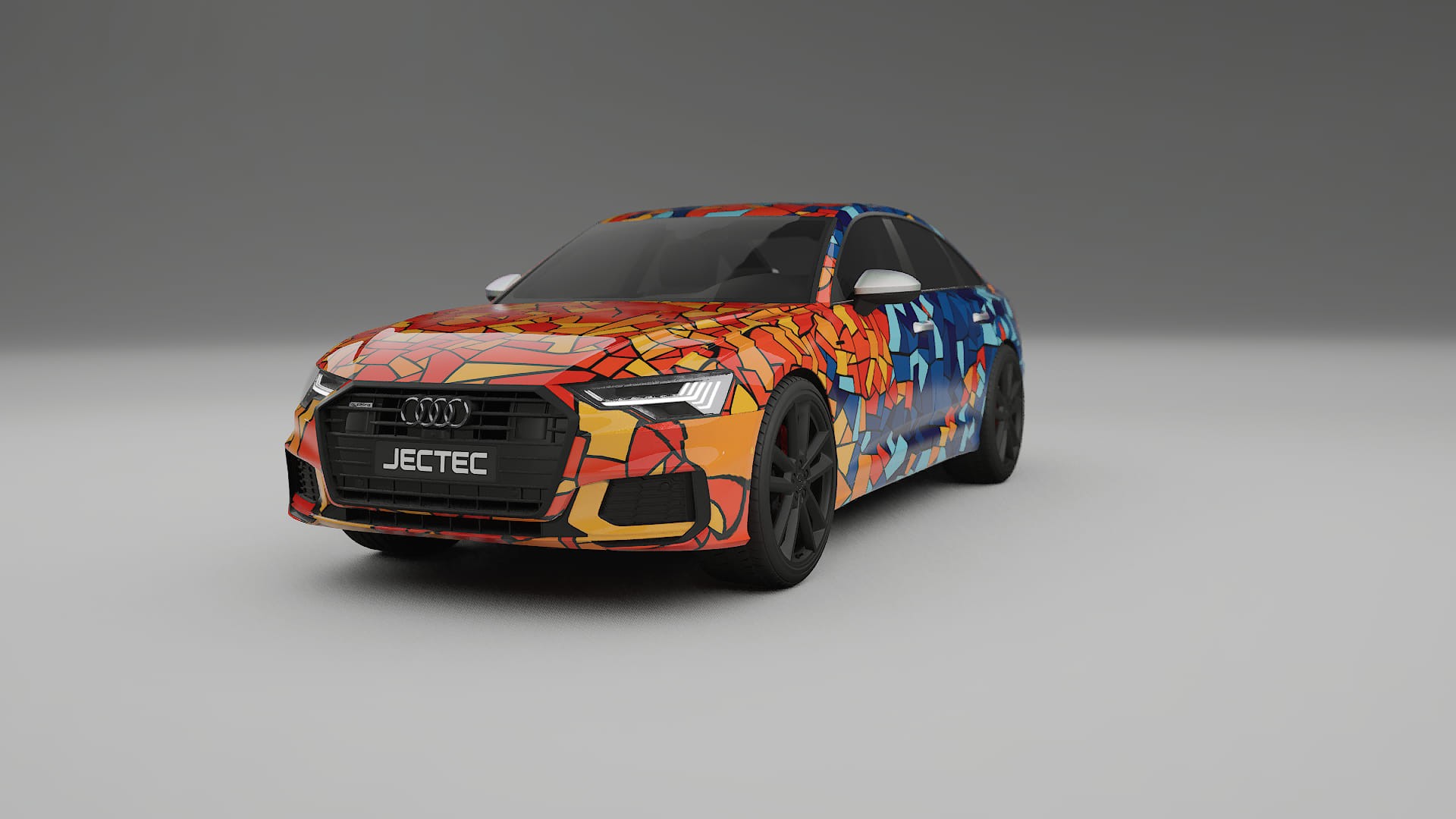 Audi A6 S-Line C8 BARCELONA Designed Wrap PPF Kit – Printable Polyurethane Film