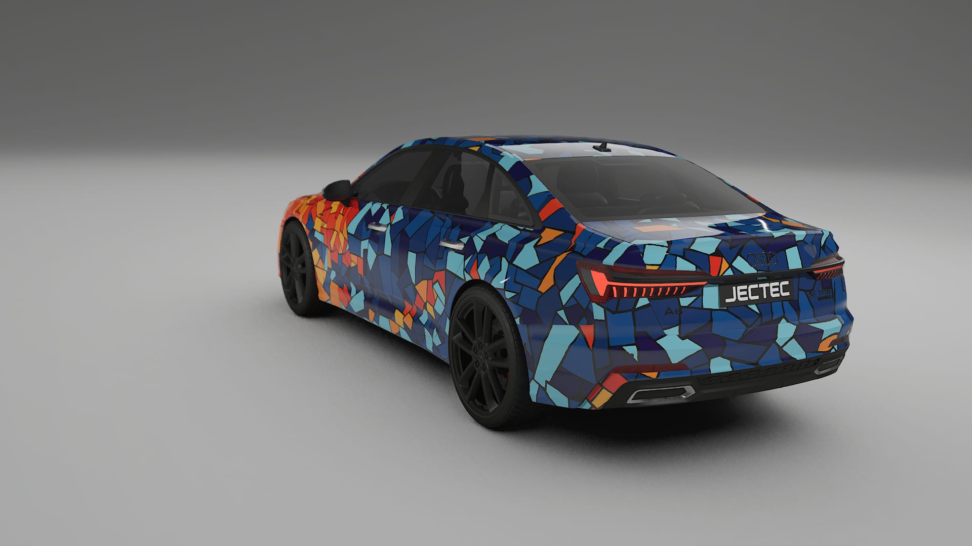 Audi A6 S-Line C8 BARCELONA Designed Wrap PPF Kit – Printable Polyurethane Film