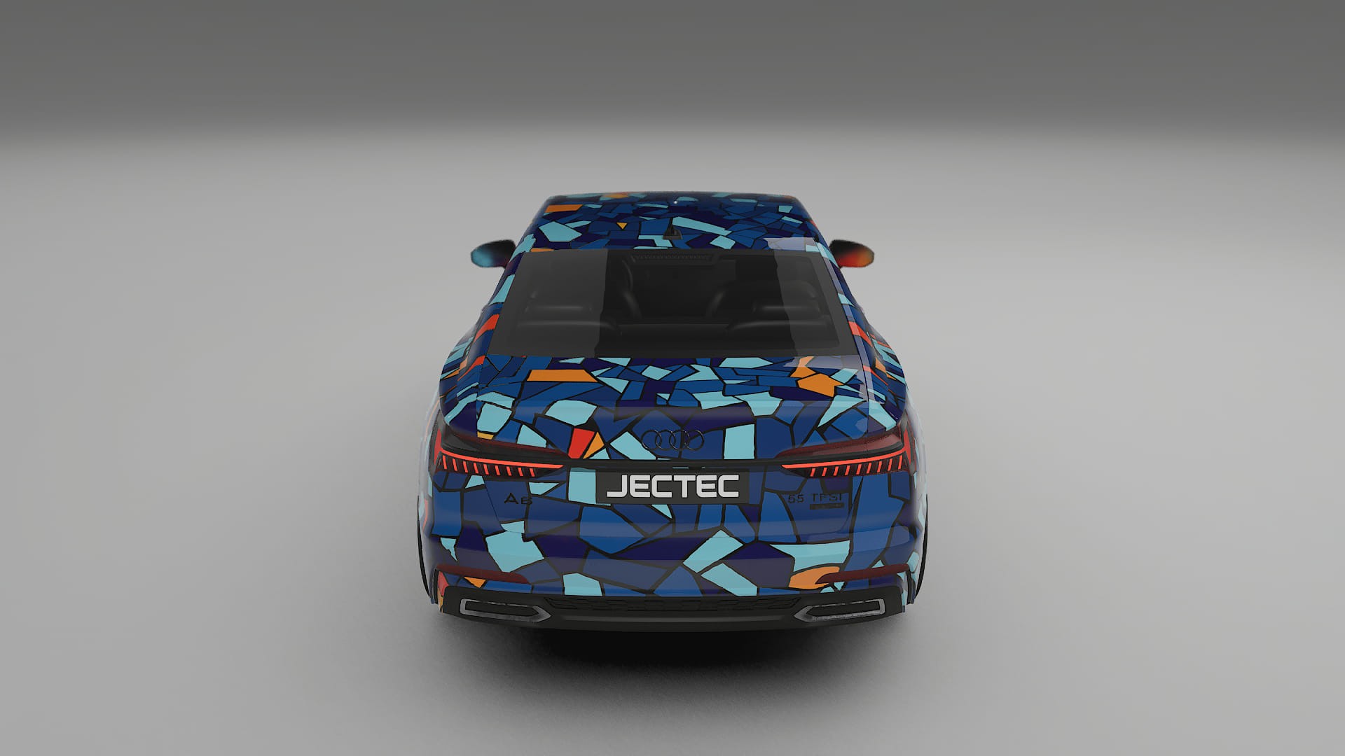 Audi A6 S-Line C8 BARCELONA Designed Wrap PPF Kit – Printable Polyurethane Film