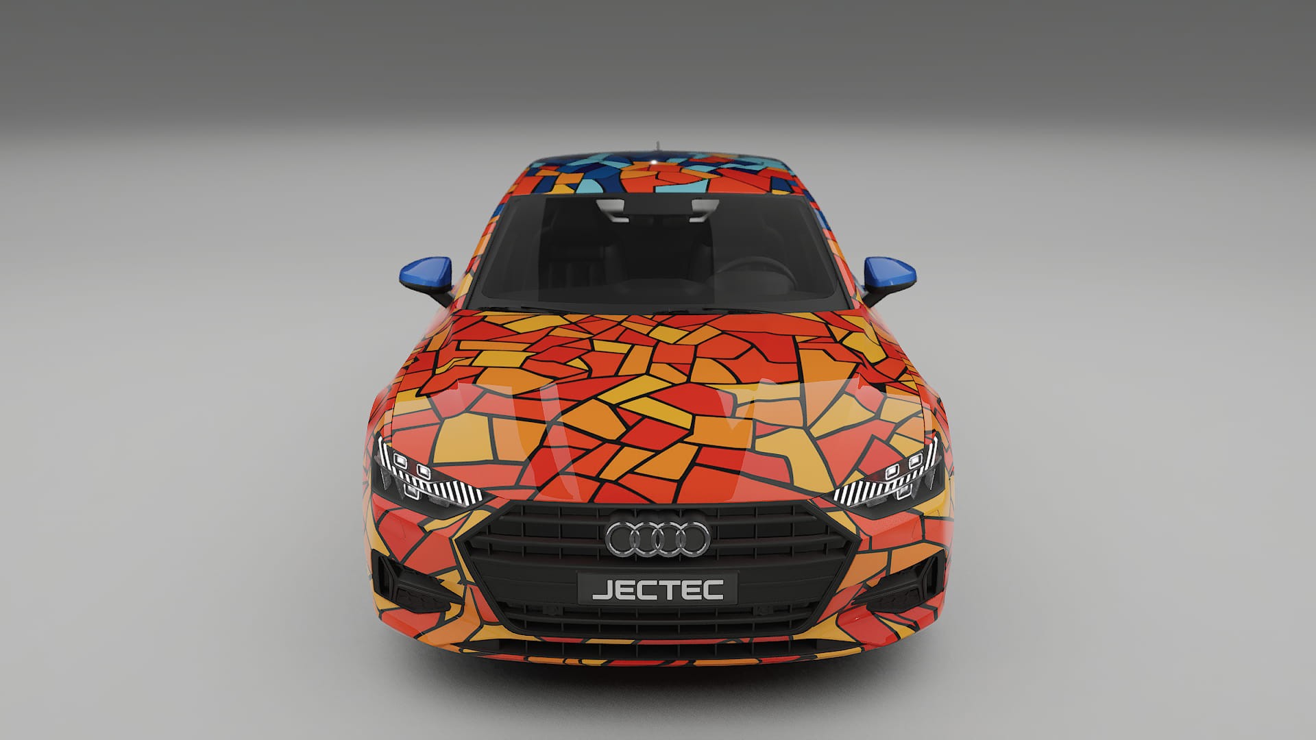 Audi A7 C8 Sportback prefacelift pre-LCI BARCELONA Designed Wrap PPF Kit – Printable Polyurethane Film