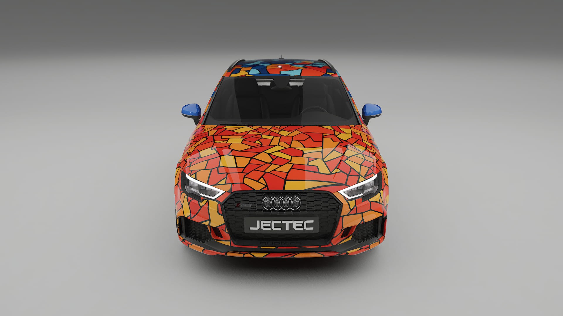 Audi RS3 Sportback 8V facelift LCI BARCELONA Designed Wrap PPF Kit – Printable Polyurethane Film