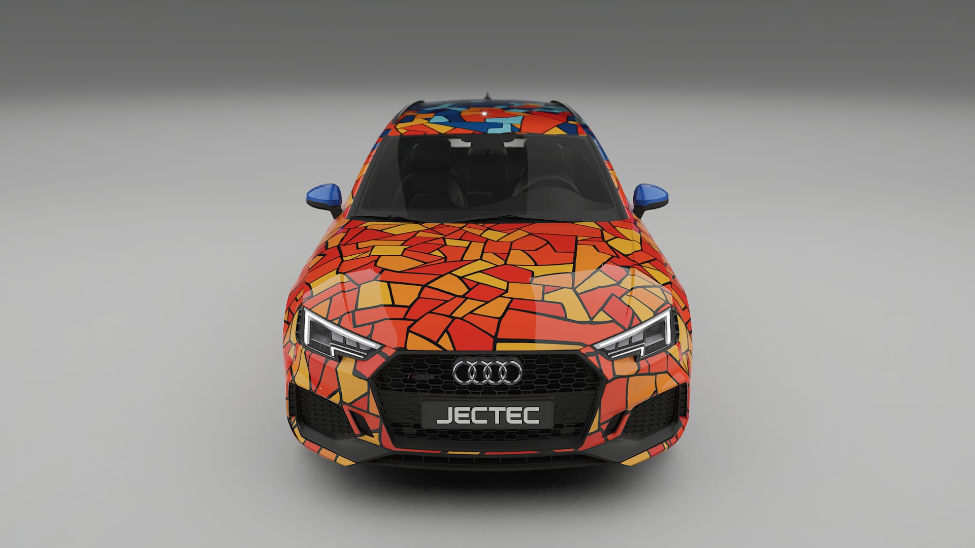 Audi RS4 Avant B9 prefacelift pre-LCI BARCELONA Designed Wrap PPF Kit – Printable Polyurethane Film