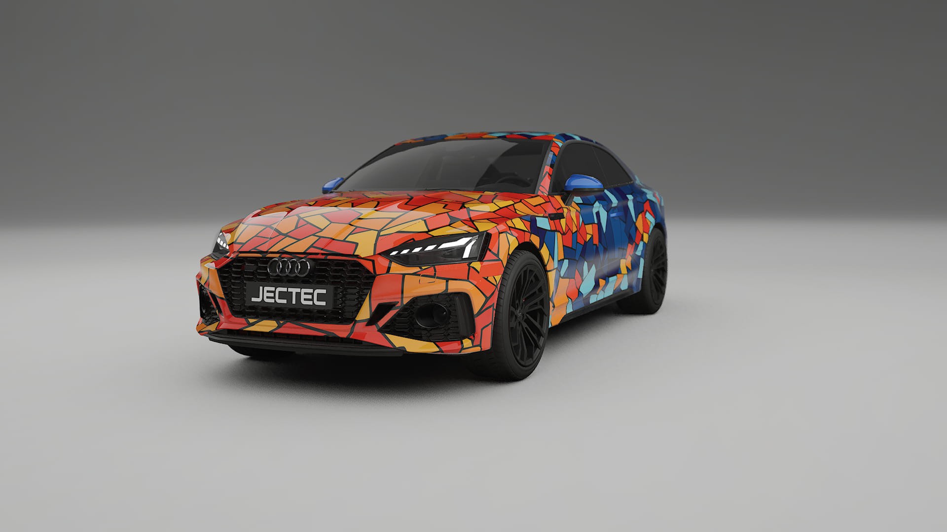 Audi RS5 Coupe B9 facelift pre-LCI BARCELONA Designed Wrap PPF Kit – Printable Polyurethane Film