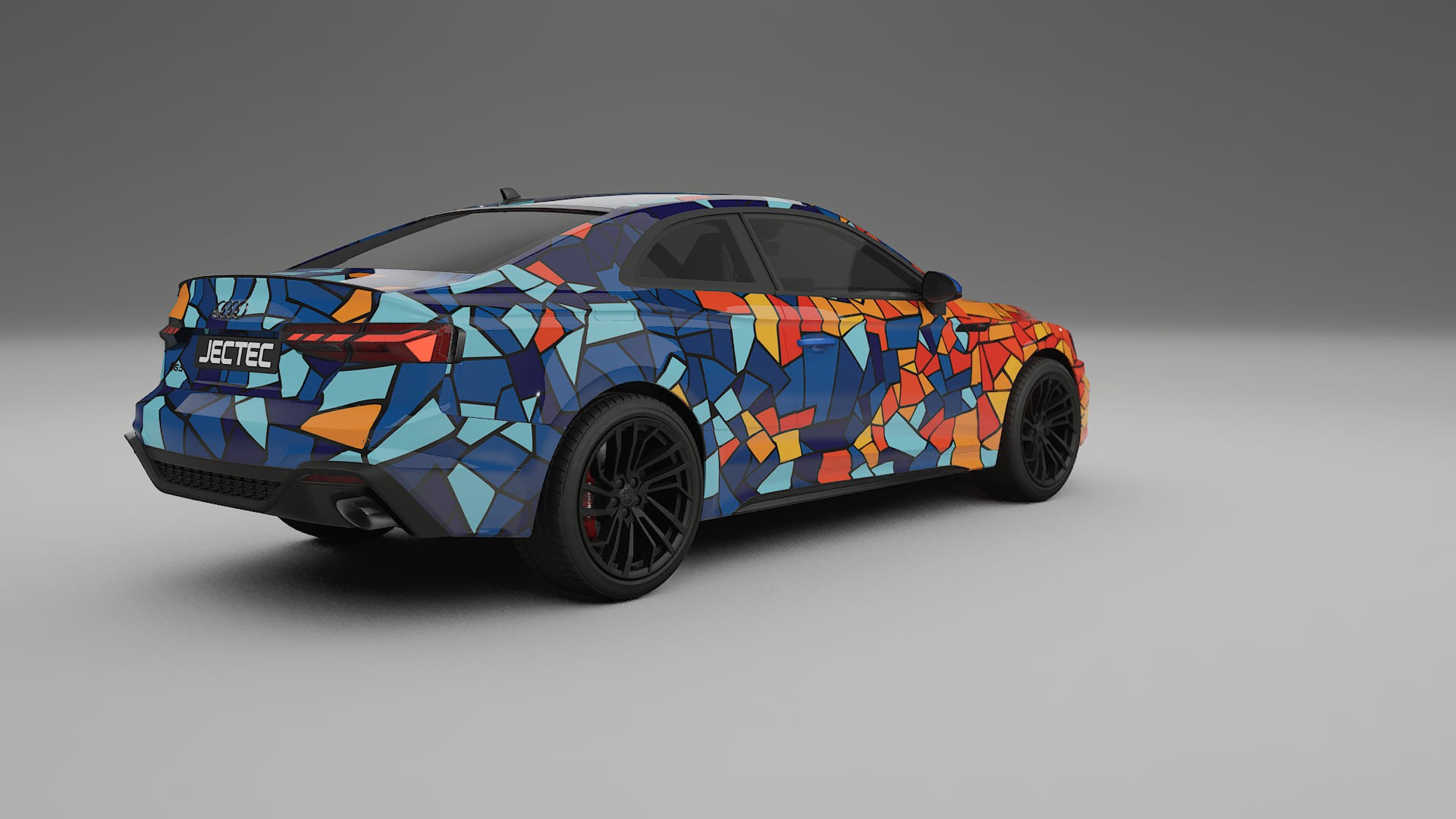 Audi RS5 Coupe B9 facelift pre-LCI BARCELONA Designed Wrap PPF Kit – Printable Polyurethane Film