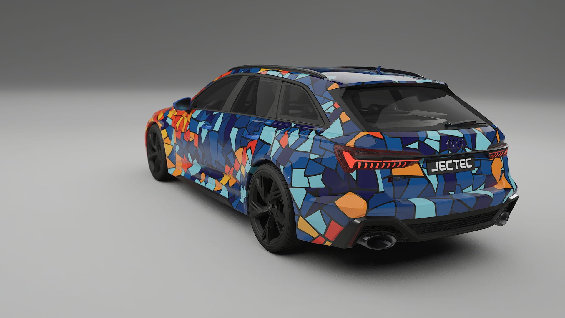 Audi RS6 Avant C8 facelift LCI BARCELONA Designed Wrap PPF Kit – Printable Polyurethane Film