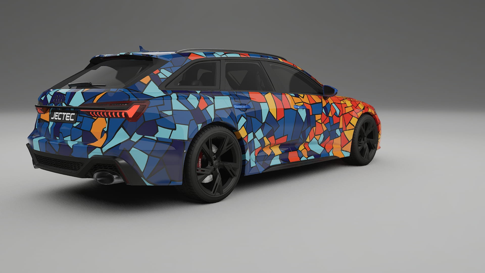 Audi RS6 Avant C8 facelift LCI BARCELONA Designed Wrap PPF Kit – Printable Polyurethane Film