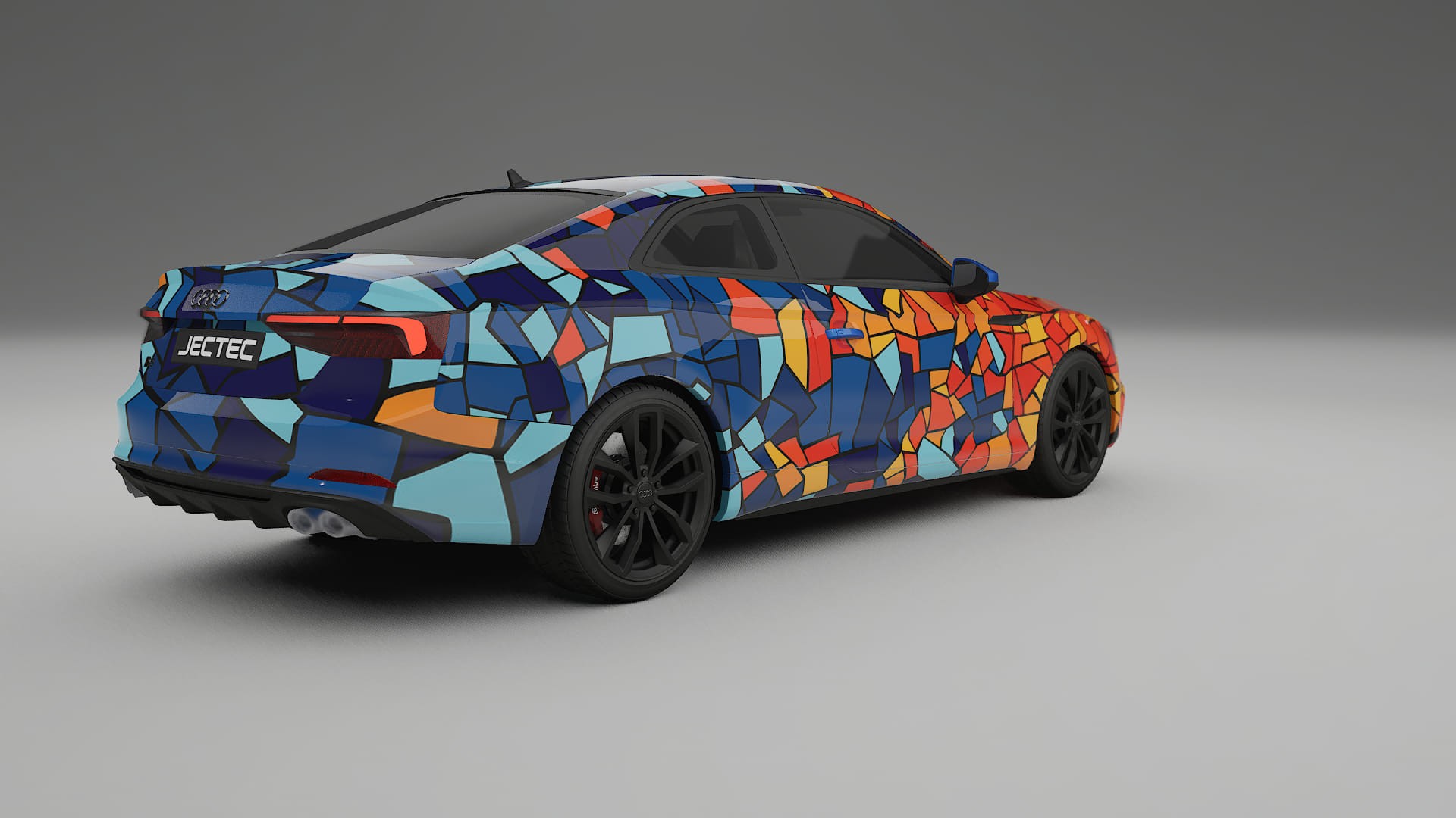 Audi S5 B9 prefacelift pre-LCI BARCELONA Designed Wrap PPF Kit – Printable Polyurethane Film