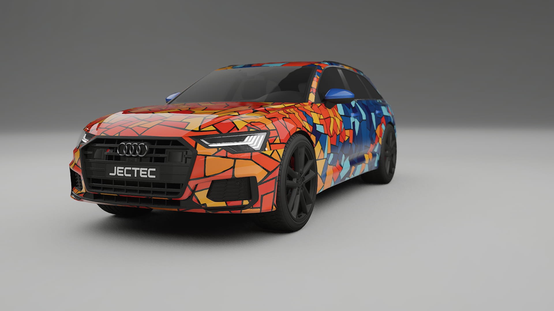 Audi S6 Avant prefacelift pre-LCI C8 BARCELONA Designed Wrap PPF Kit – Printable Polyurethane Film