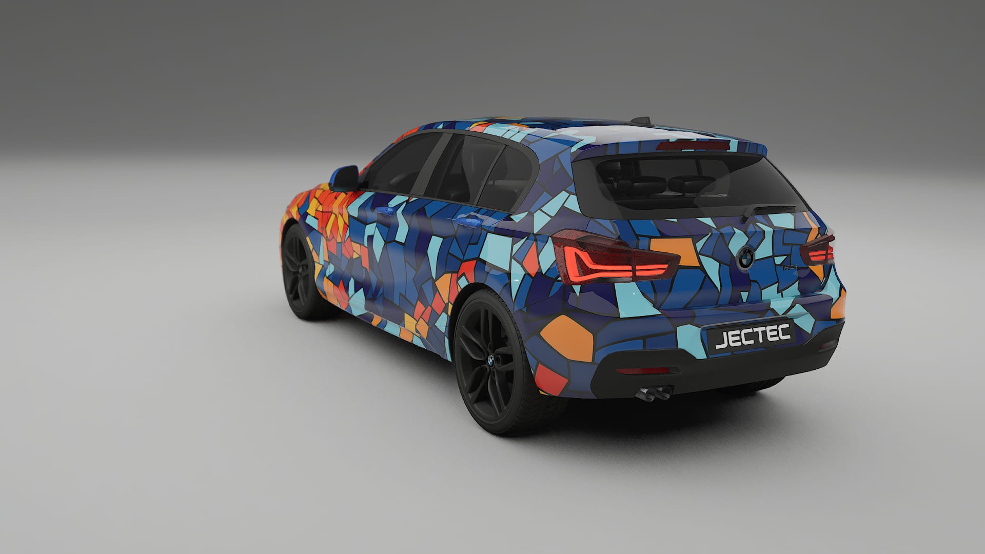 BMW 1 F20 facelift LCI BARCELONA Designed Wrap PPF Kit – Printable Polyurethane Film