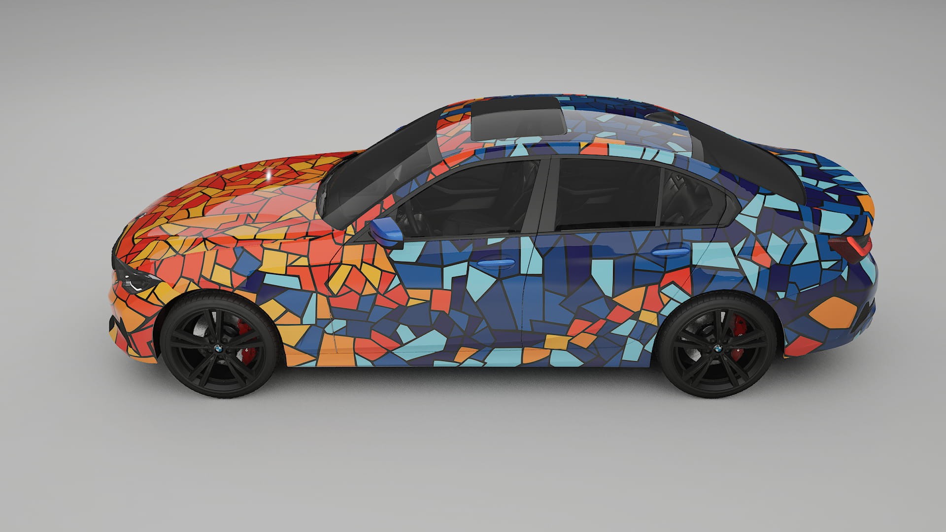 BMW 3 G20 prefacelift pre-LCI BARCELONA Designed Wrap PPF Kit – Printable Polyurethane Film