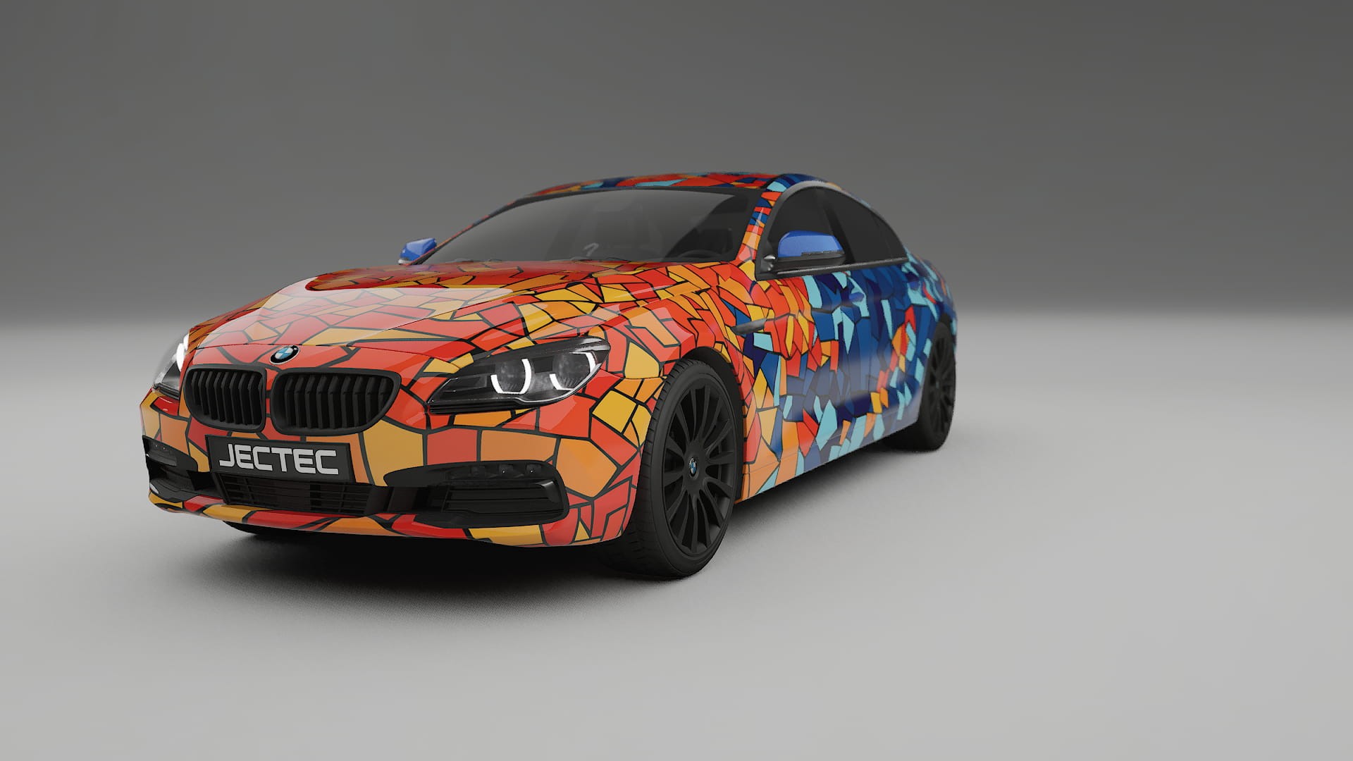 BMW 6 F06 BARCELONA Designed Wrap PPF Kit – Printable Polyurethane Film