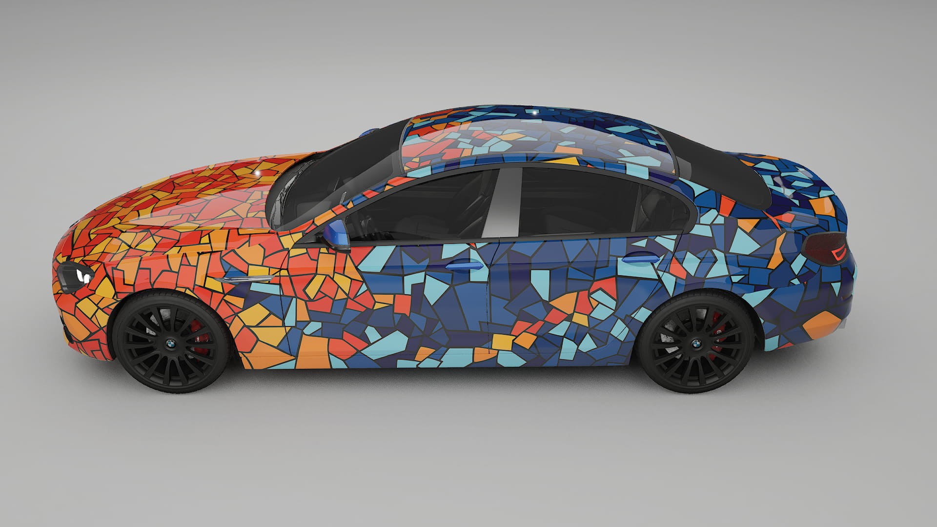 BMW 6 F06 BARCELONA Designed Wrap PPF Kit – Printable Polyurethane Film