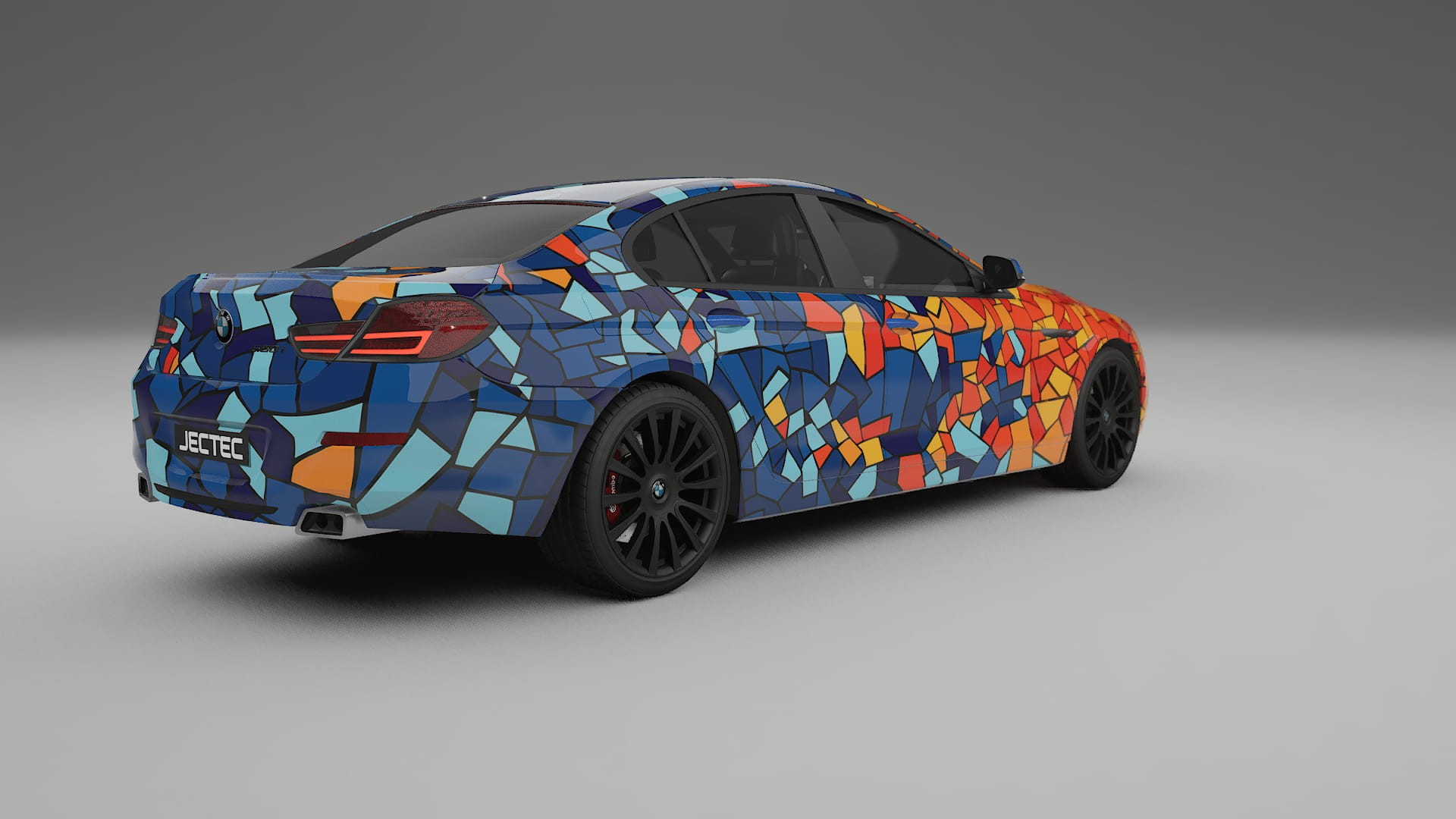BMW 6 F06 BARCELONA Designed Wrap PPF Kit – Printable Polyurethane Film