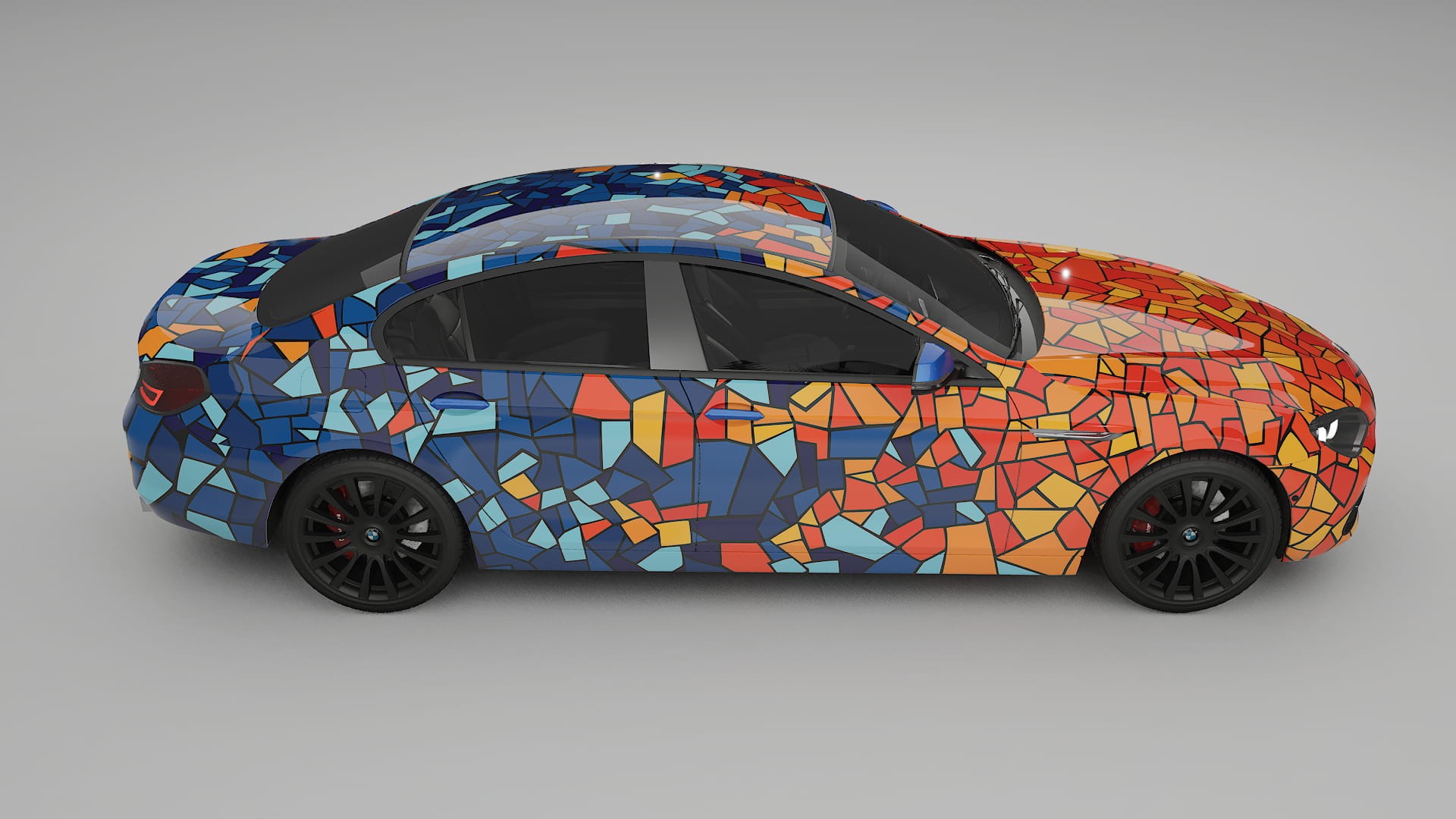 BMW 6 F06 BARCELONA Designed Wrap PPF Kit – Printable Polyurethane Film