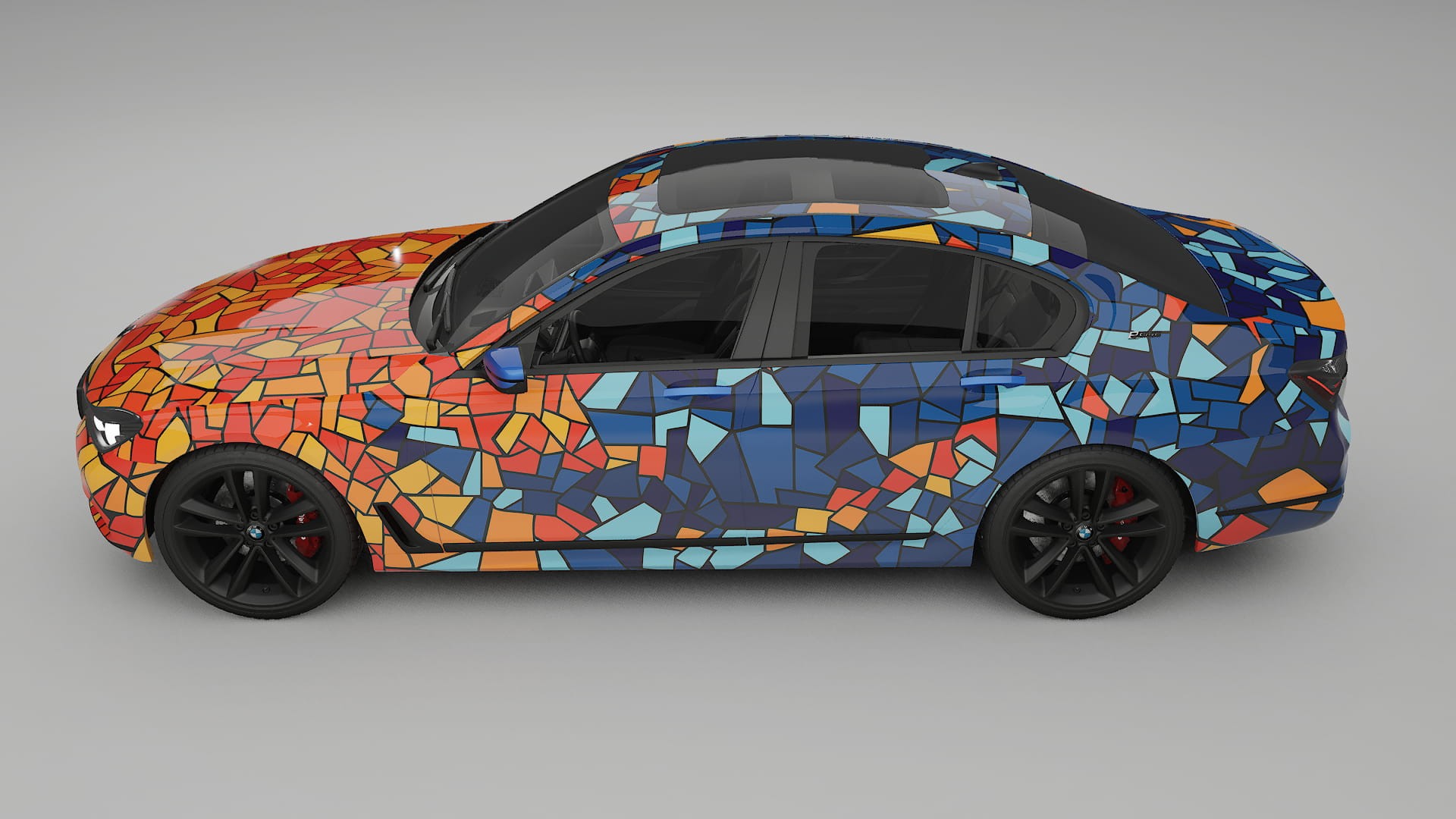 BMW 7 G11 G12 facelift LCI BARCELONA Designed Wrap PPF Kit – Printable Polyurethane Film