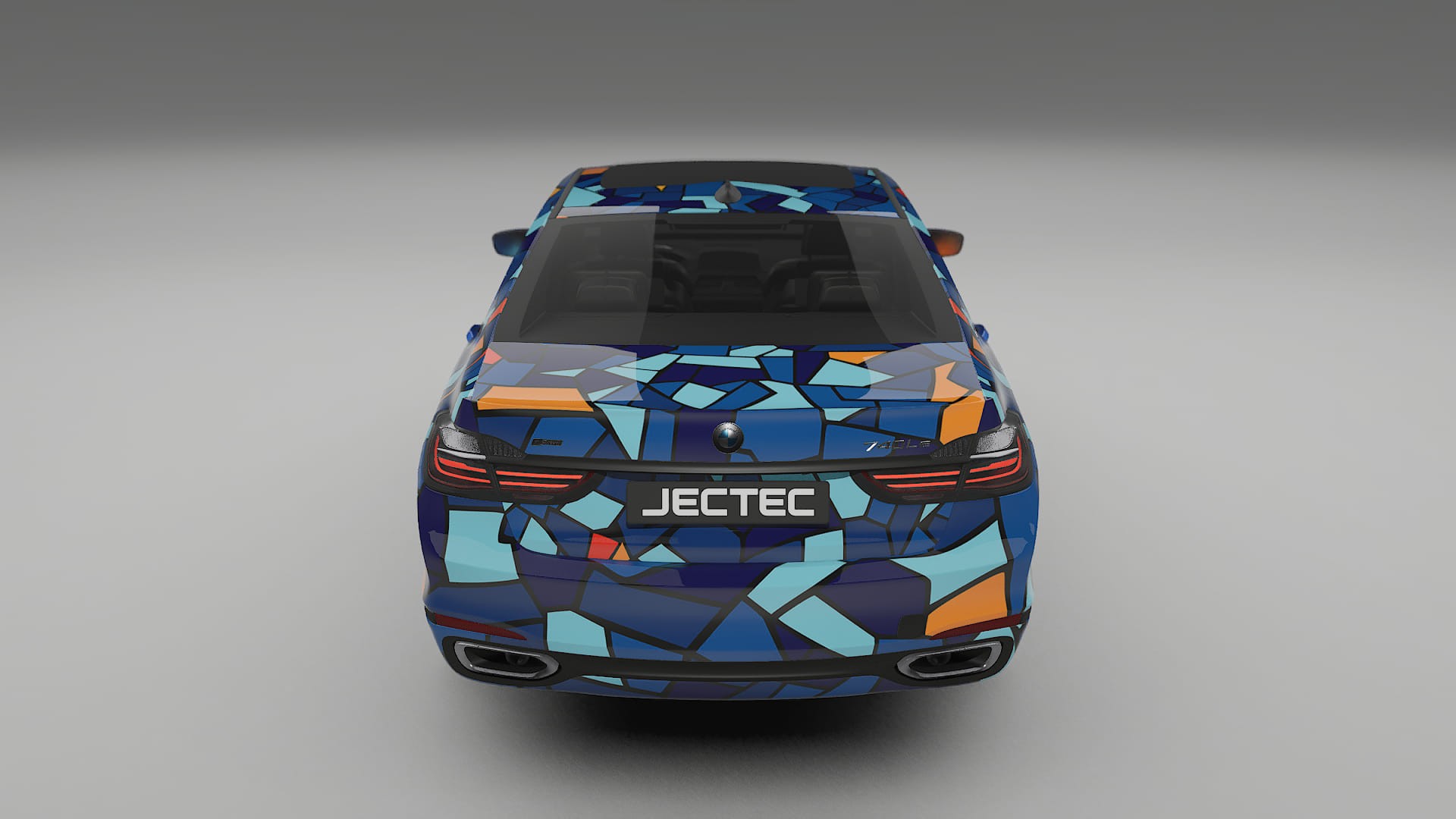 BMW 7 G11 G12 facelift LCI BARCELONA Designed Wrap PPF Kit – Printable Polyurethane Film