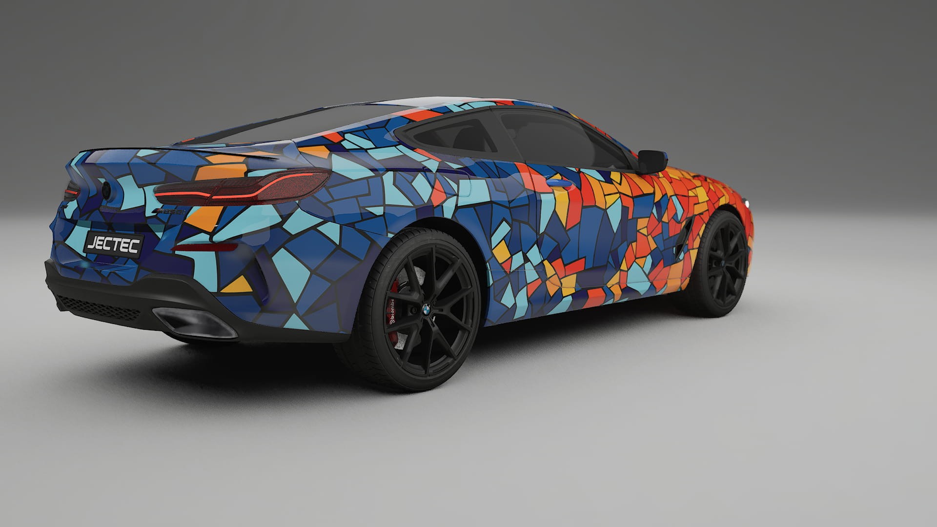 BMW 850 G15 BARCELONA Designed Wrap PPF Kit – Printable Polyurethane Film