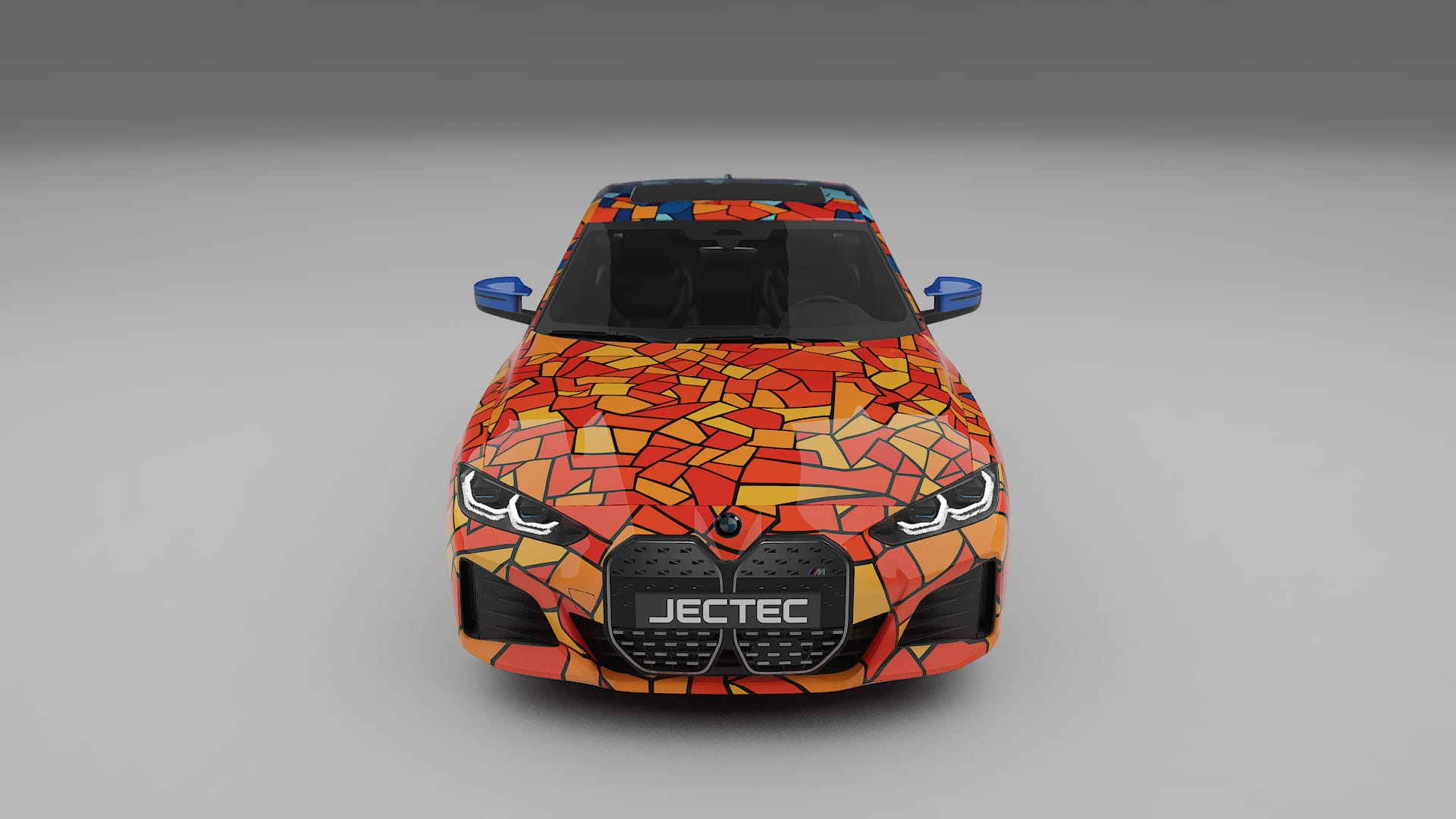 BMW I4 G26 M-Package BARCELONA Designed Wrap PPF Kit – Printable Polyurethane Film