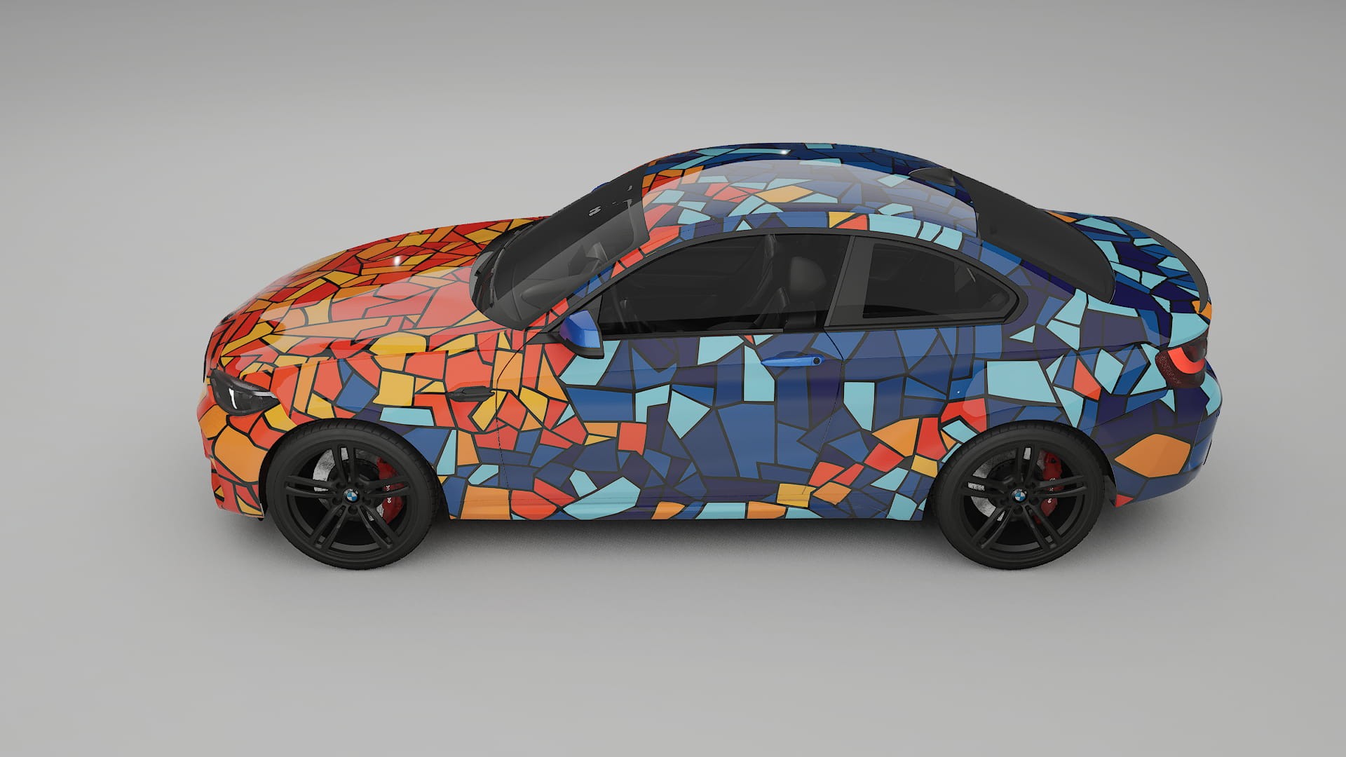 BMW M2 F87 facelift LCI BARCELONA Designed Wrap PPF Kit – Printable Polyurethane Film