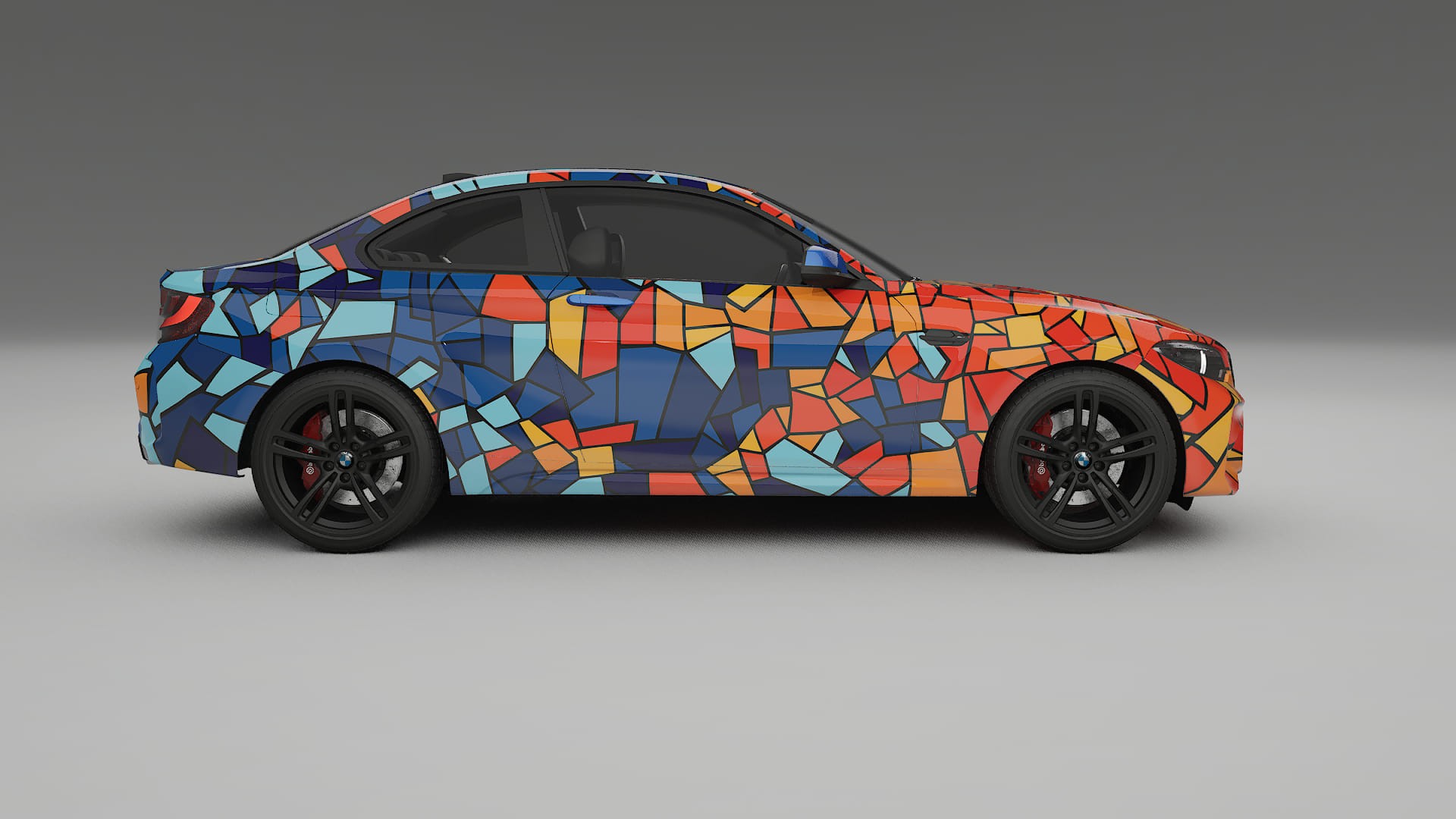 BMW M2 F87 facelift LCI BARCELONA Designed Wrap PPF Kit – Printable Polyurethane Film