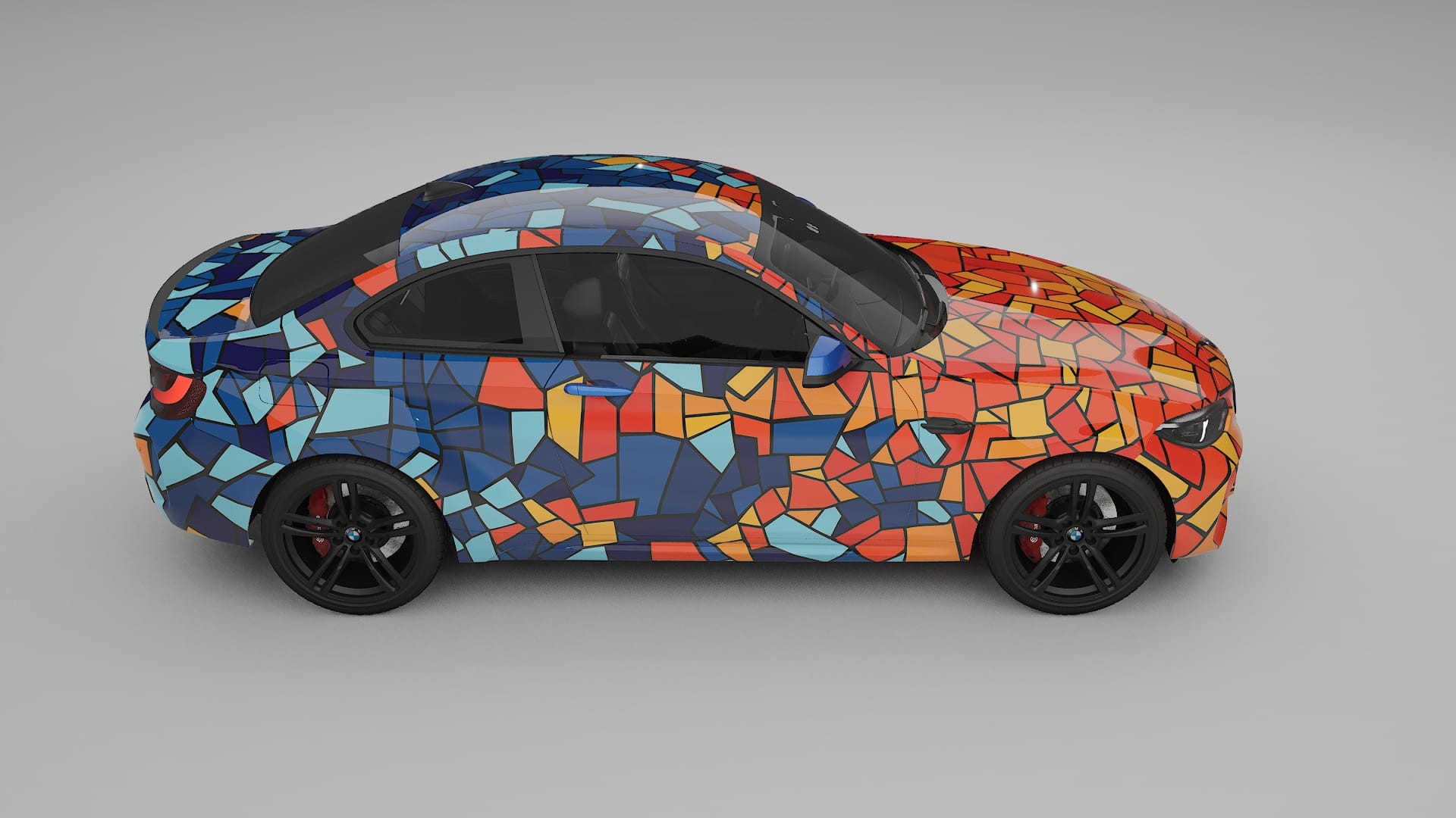 BMW M2 F87 facelift LCI BARCELONA Designed Wrap PPF Kit – Printable Polyurethane Film