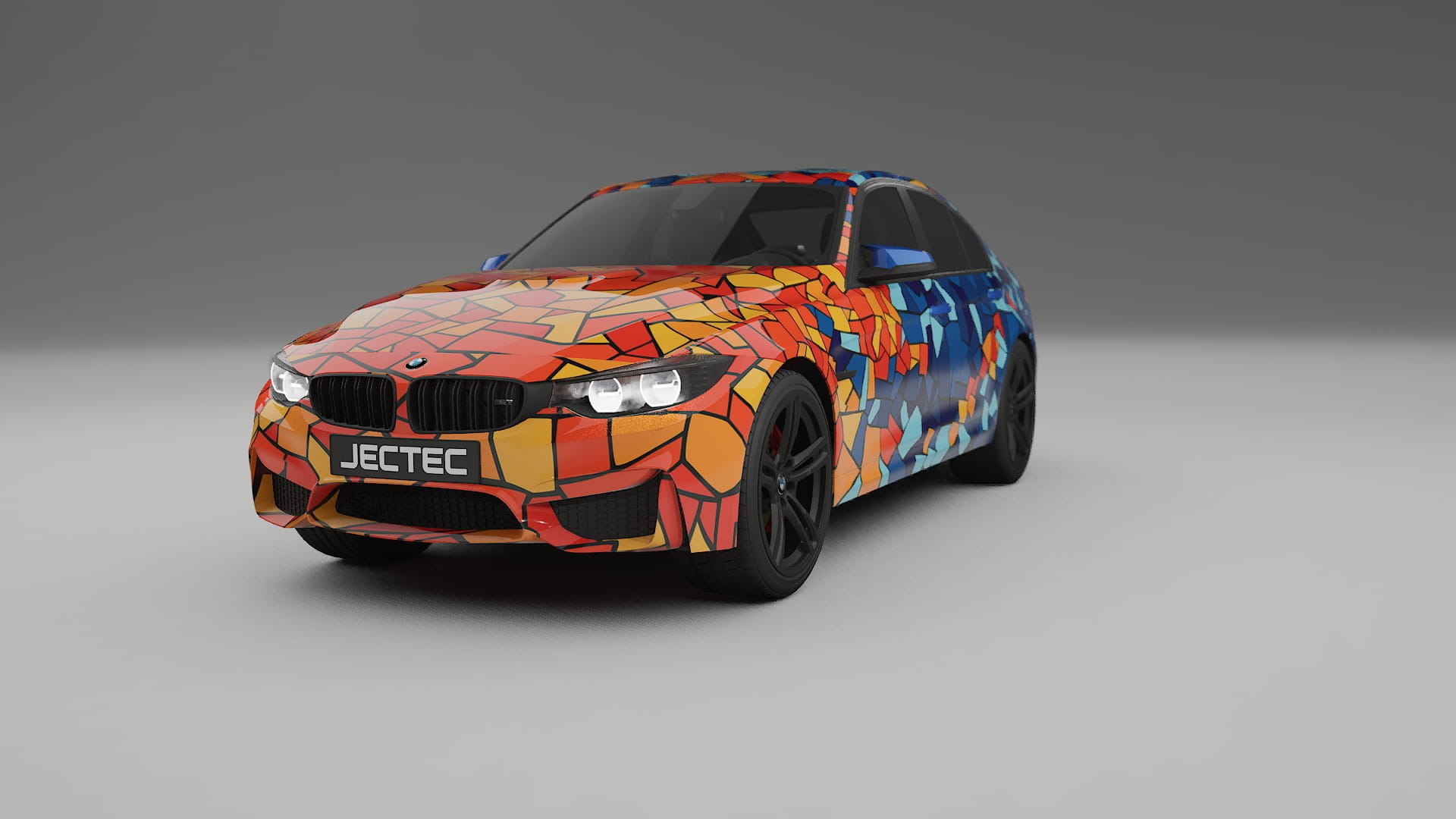 BMW M3 F80 BARCELONA Designed Wrap PPF Kit – Printable Polyurethane Film