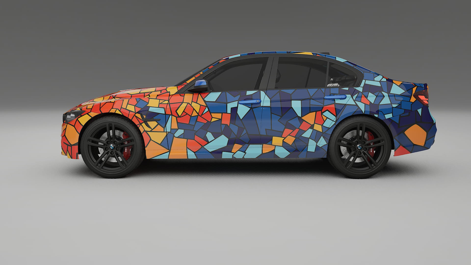 BMW M3 F80 BARCELONA Designed Wrap PPF Kit – Printable Polyurethane Film