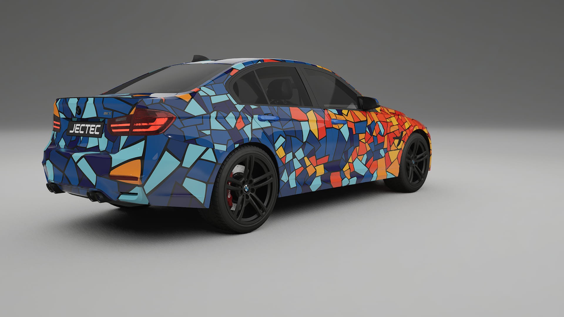 BMW M3 F80 BARCELONA Designed Wrap PPF Kit – Printable Polyurethane Film