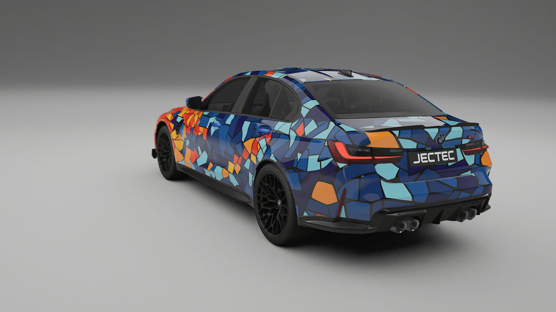 BMW M3 G80 Competition CS BARCELONA Designed Wrap PPF Kit – Printable Polyurethane Film