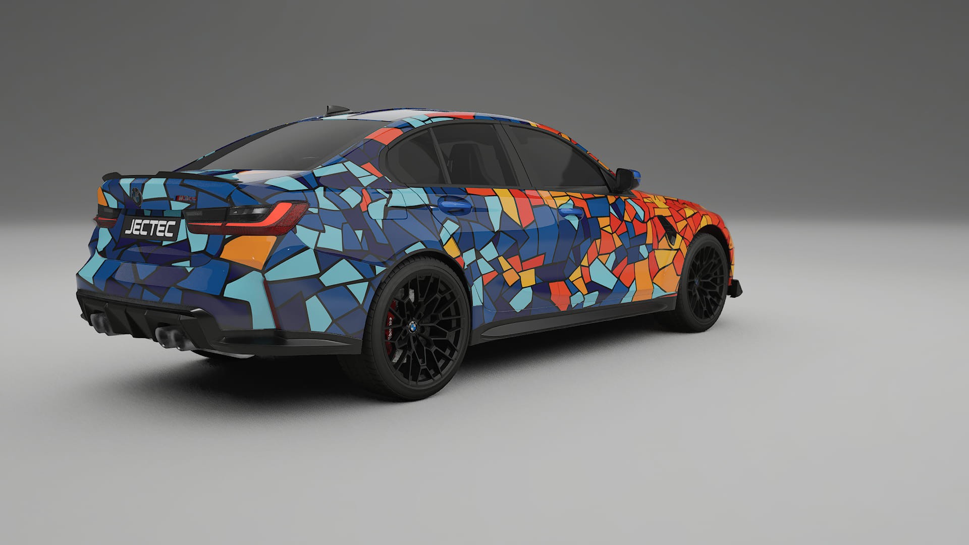 BMW M3 G80 Competition CS BARCELONA Designed Wrap PPF Kit – Printable Polyurethane Film