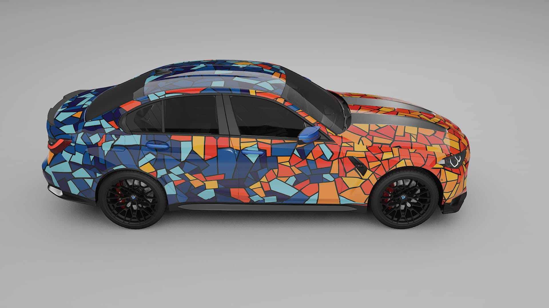 BMW M3 G80 Competition CS BARCELONA Designed Wrap PPF Kit – Printable Polyurethane Film