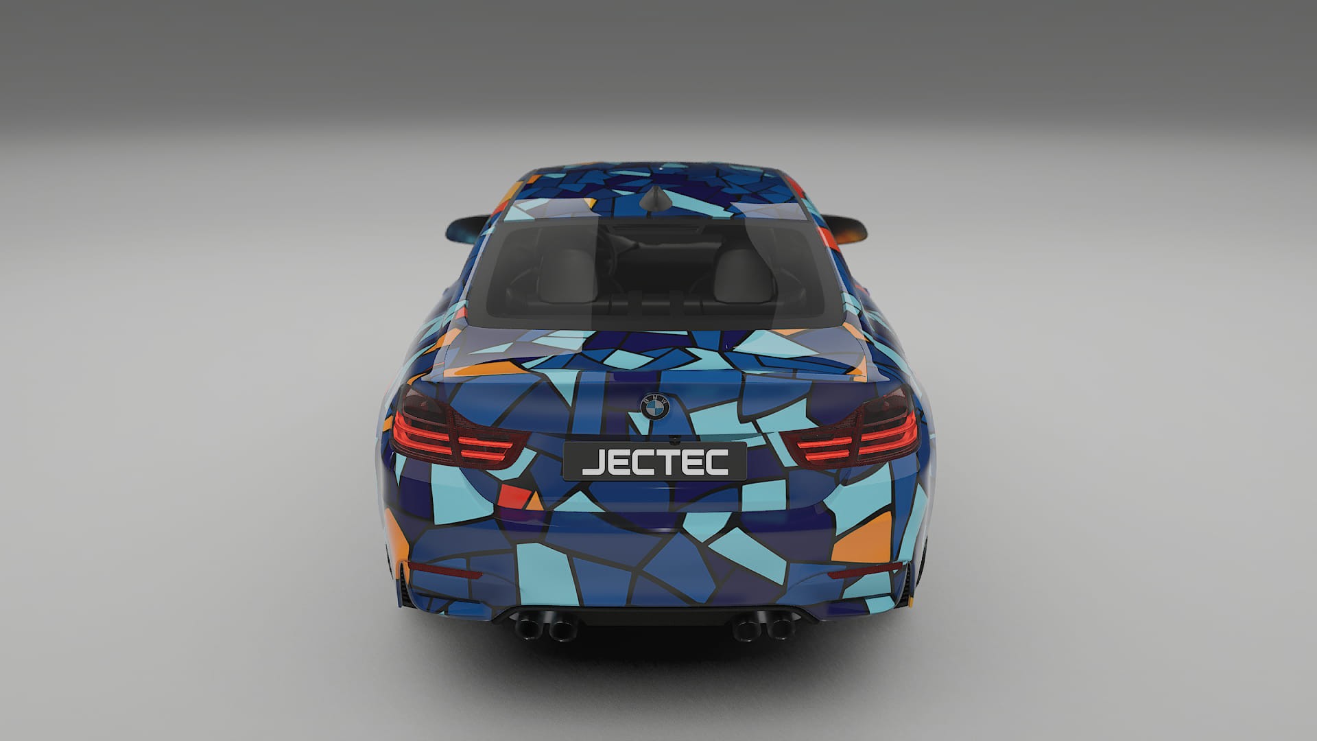 BMW M4 F82 BARCELONA Designed Wrap PPF Kit – Printable Polyurethane Film