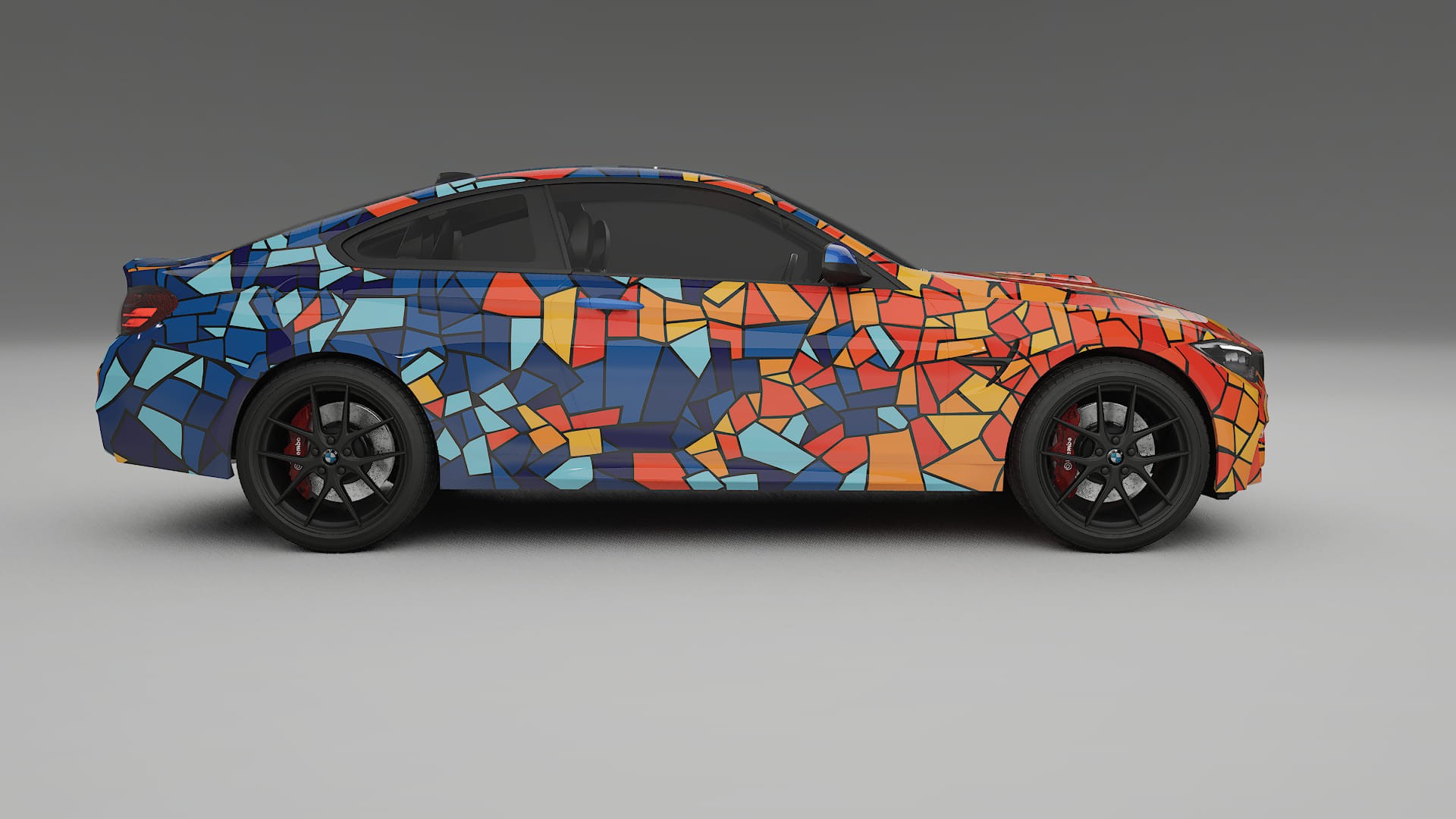 BMW M4 F82 BARCELONA Designed Wrap PPF Kit – Printable Polyurethane Film