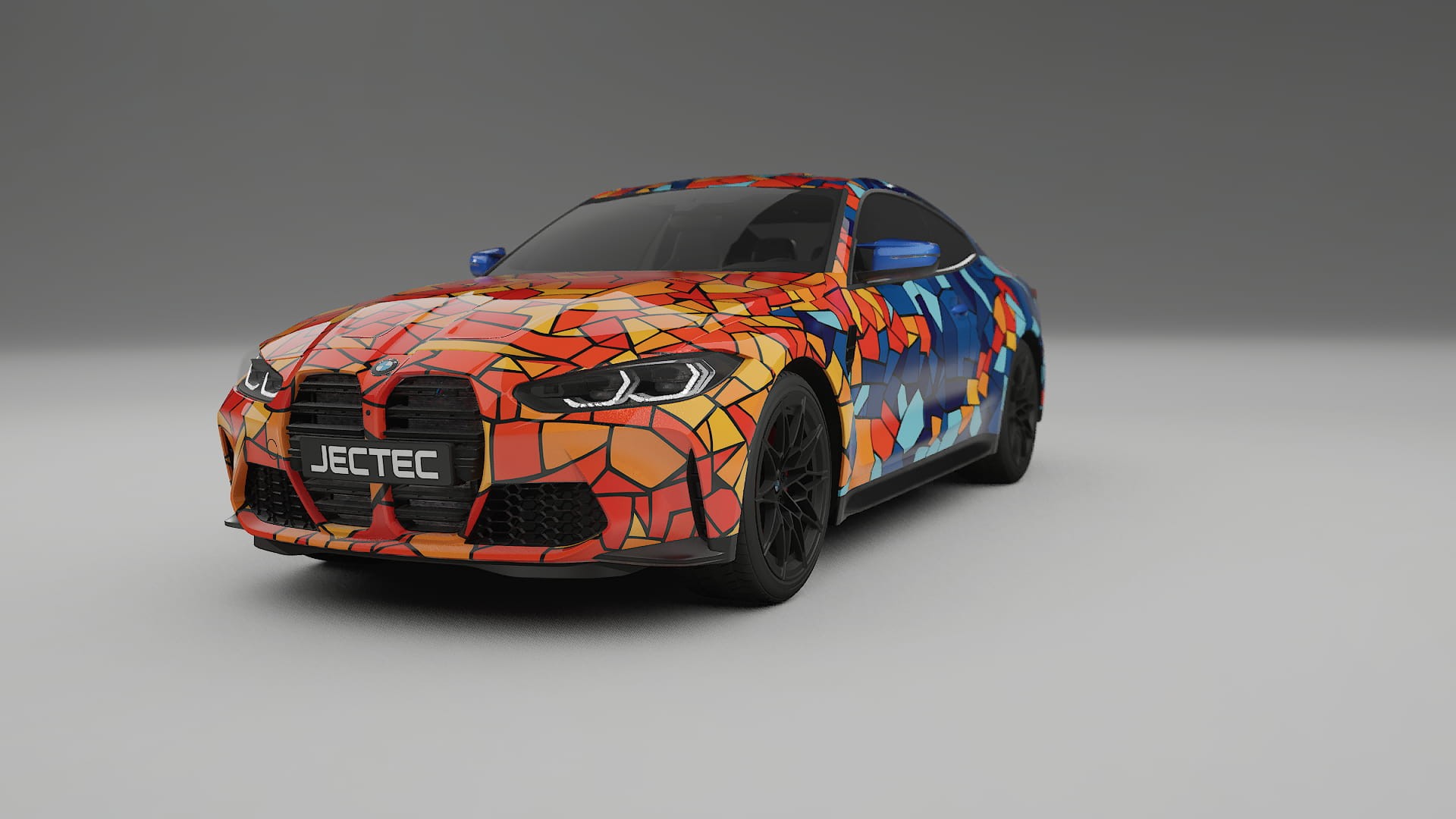 BMW M4 G82 BARCELONA Designed Wrap PPF Kit – Printable Polyurethane Film