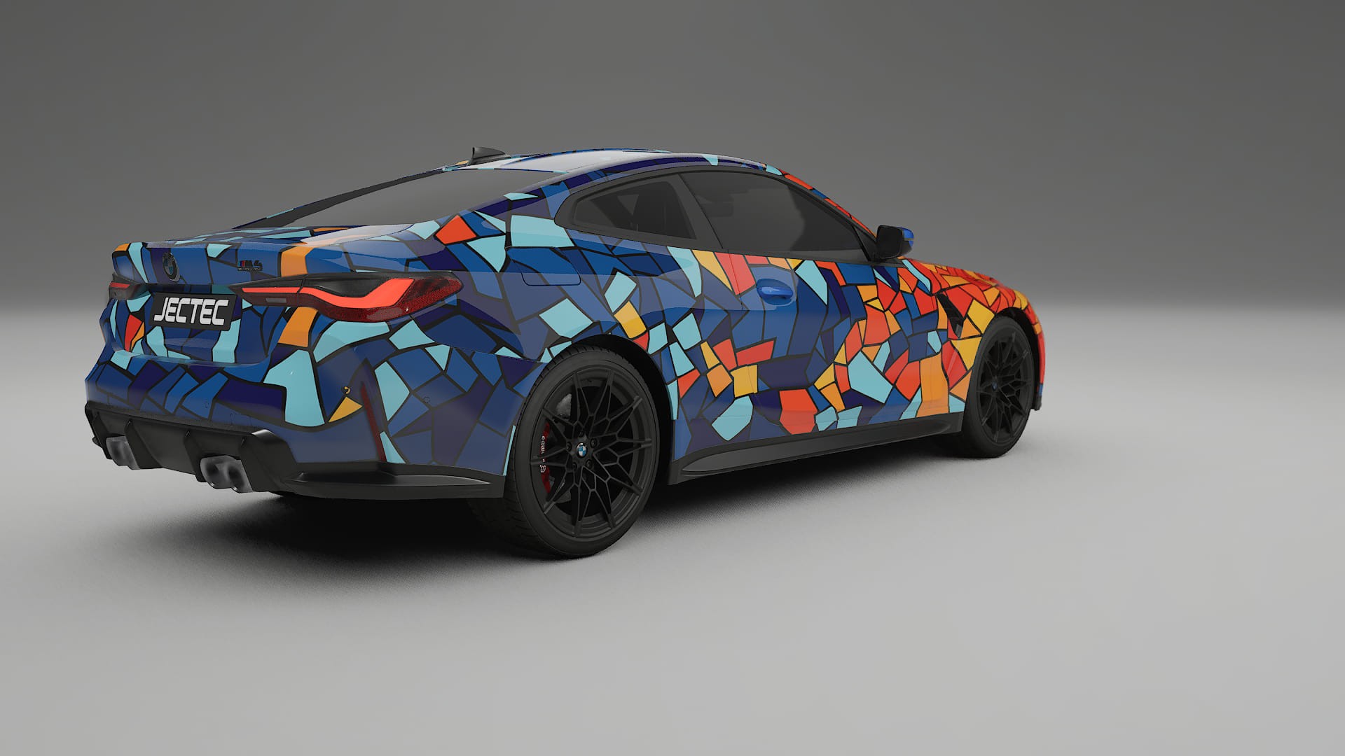 BMW M4 G82 BARCELONA Designed Wrap PPF Kit – Printable Polyurethane Film