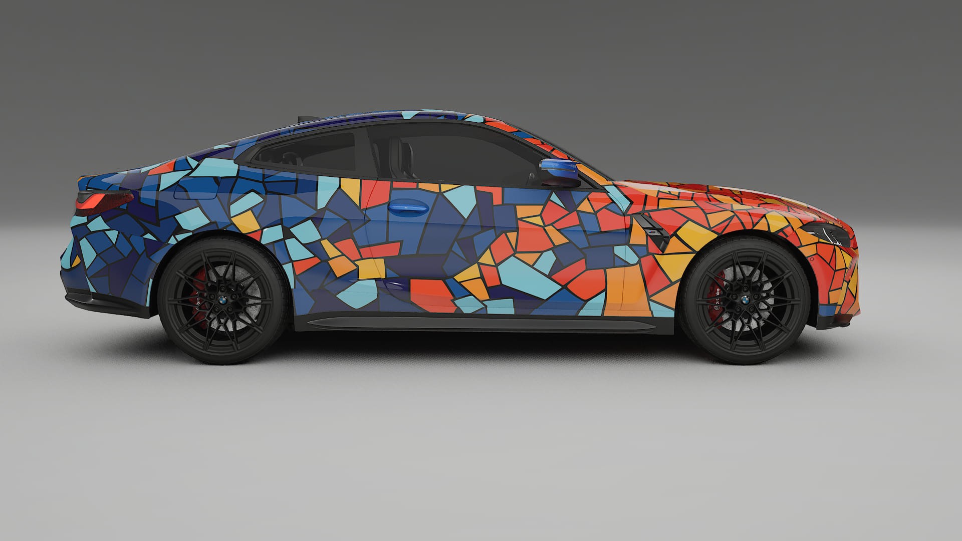 BMW M4 G82 BARCELONA Designed Wrap PPF Kit – Printable Polyurethane Film