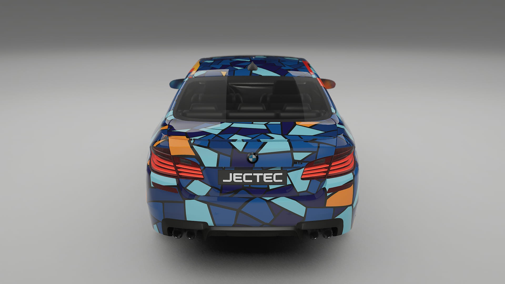BMW M5 F10 BARCELONA Designed Wrap PPF Kit – Printable Polyurethane Film