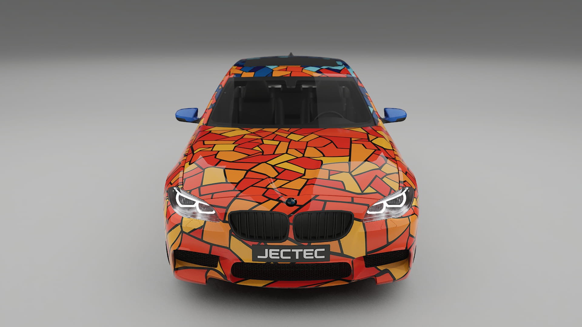 BMW M5 F10 BARCELONA Designed Wrap PPF Kit – Printable Polyurethane Film