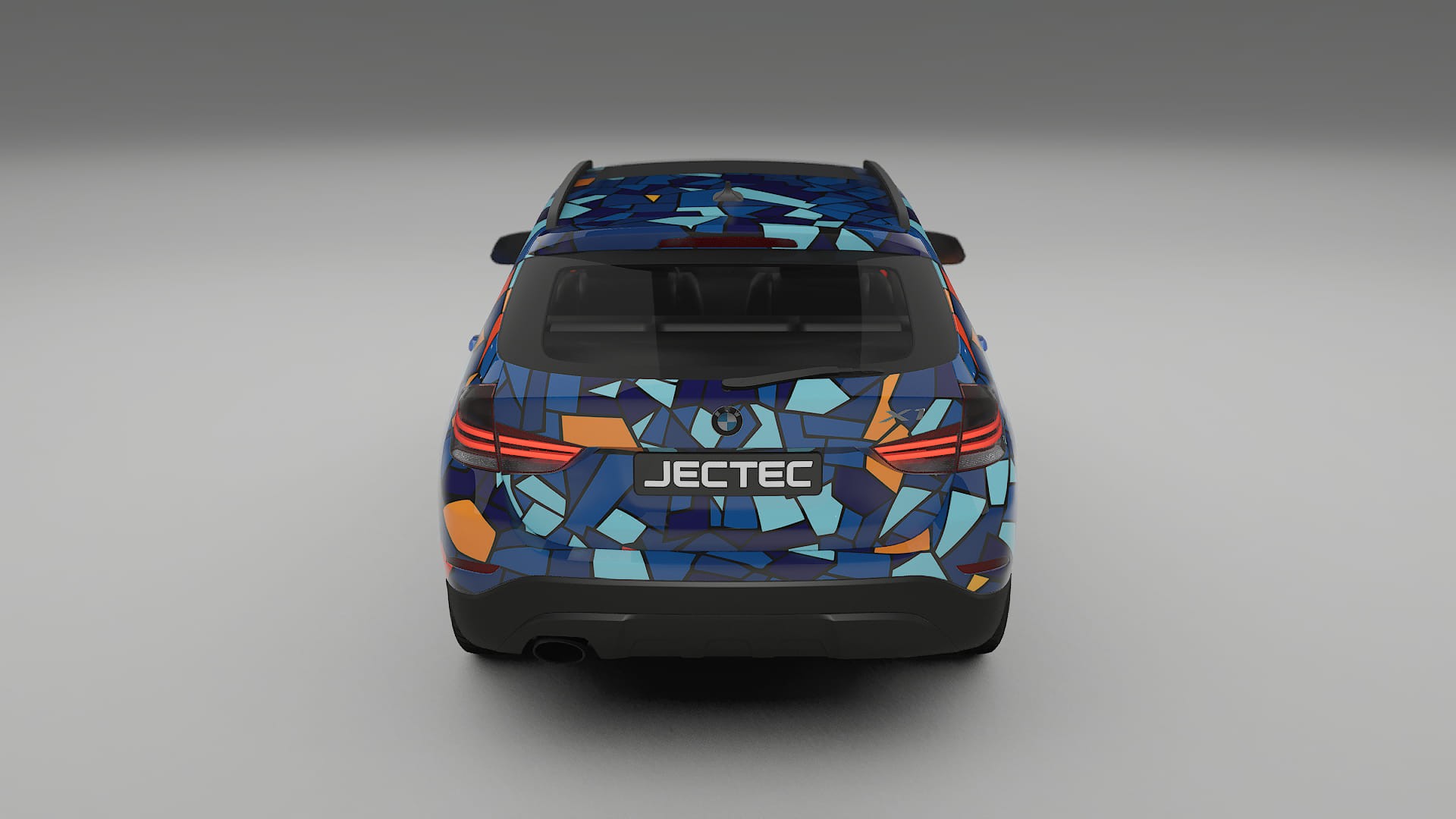 BMW X1 E84 BARCELONA Designed Wrap PPF Kit – Printable Polyurethane Film