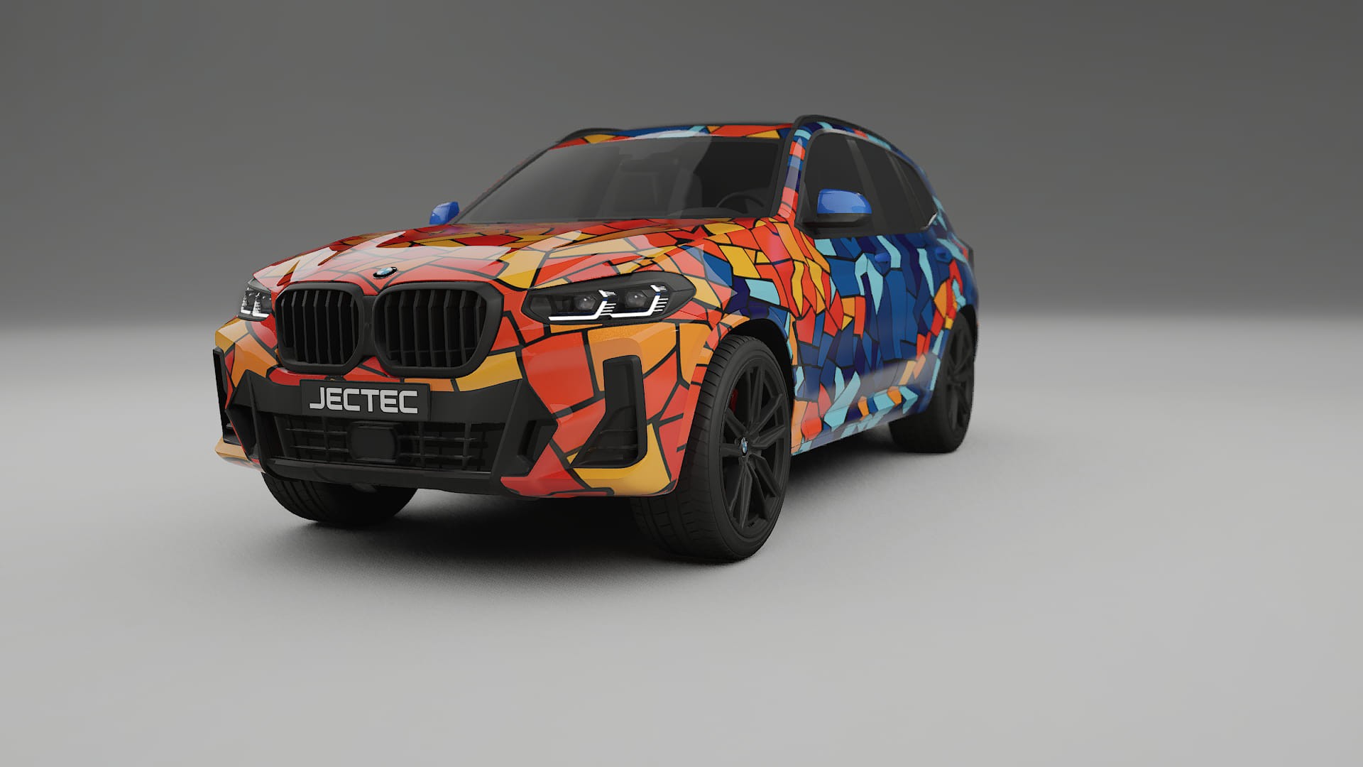 BMW X3 G01 facelift BARCELONA Designed Wrap PPF Kit – Printable Polyurethane Film