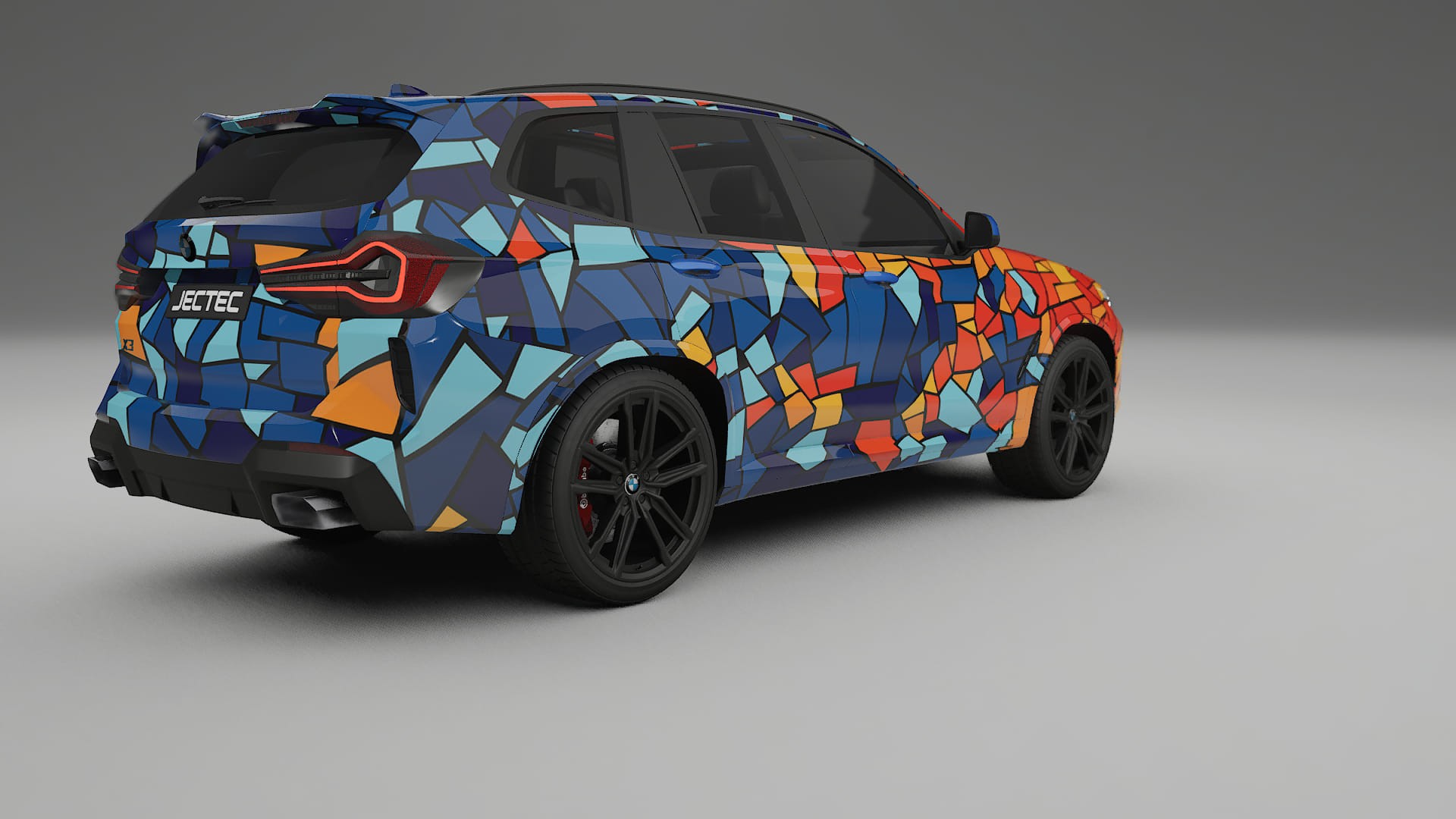 BMW X3 G01 facelift BARCELONA Designed Wrap PPF Kit – Printable Polyurethane Film