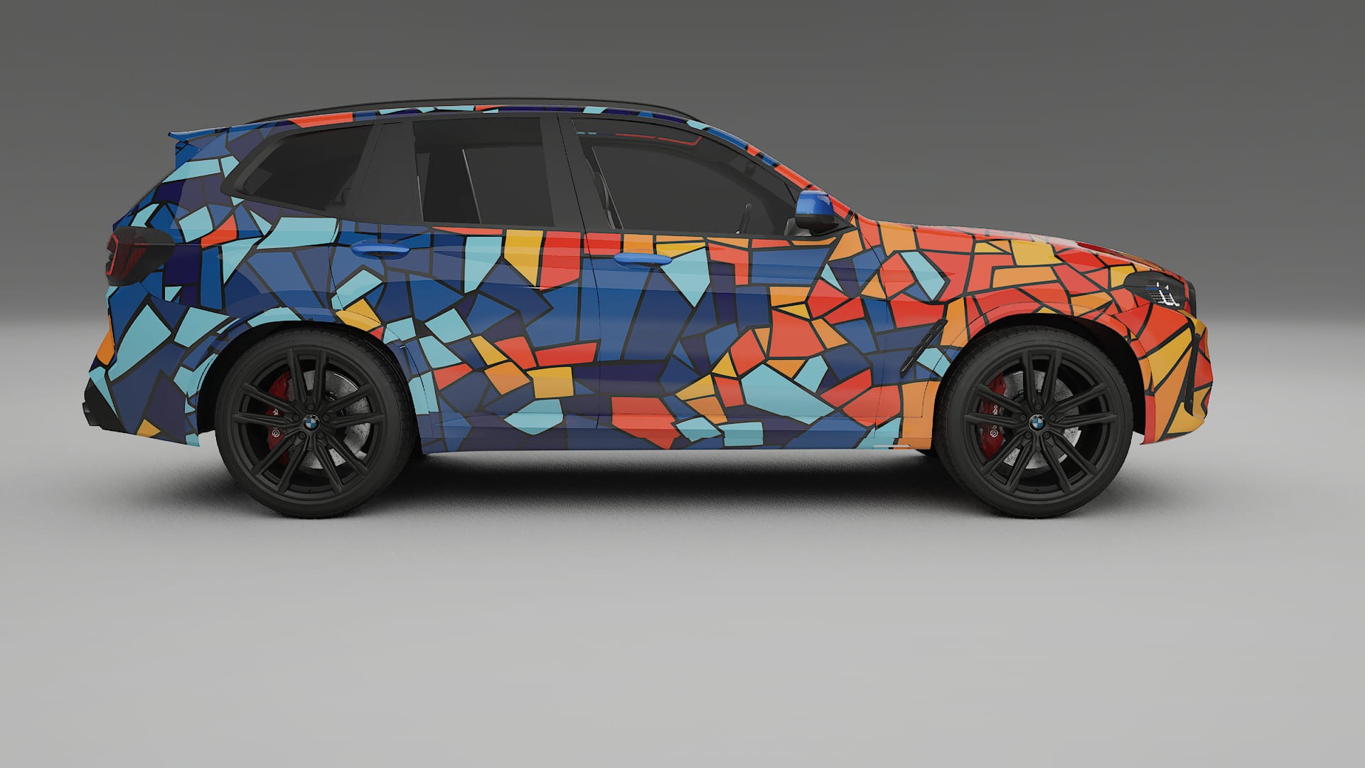 BMW X3 G01 facelift BARCELONA Designed Wrap PPF Kit – Printable Polyurethane Film