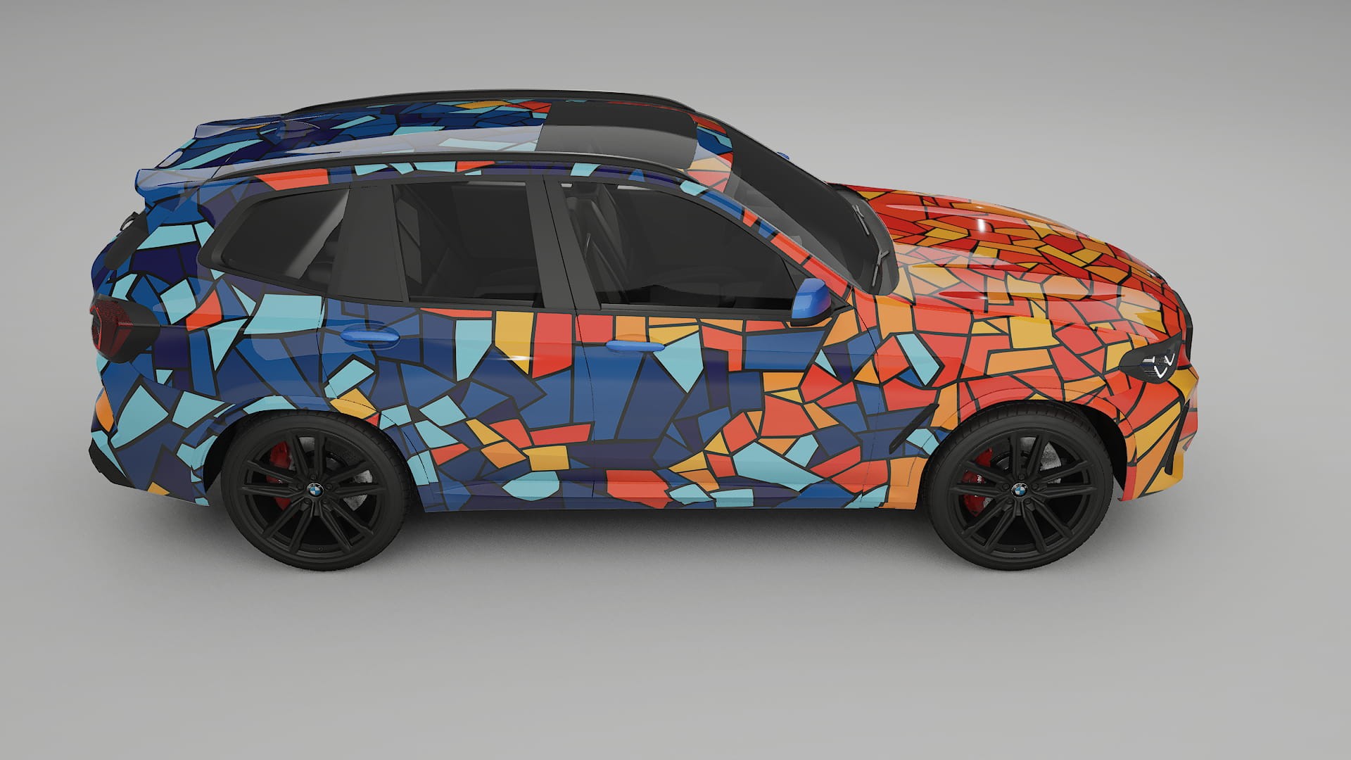 BMW X3 G01 facelift BARCELONA Designed Wrap PPF Kit – Printable Polyurethane Film