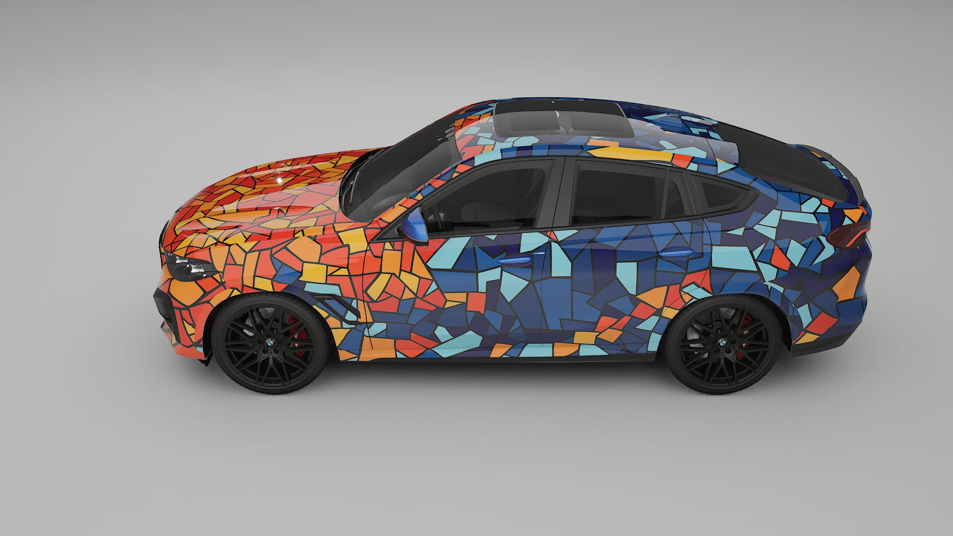 BMW X6 F96 Competition BARCELONA Designed Wrap PPF Kit – Printable Polyurethane Film